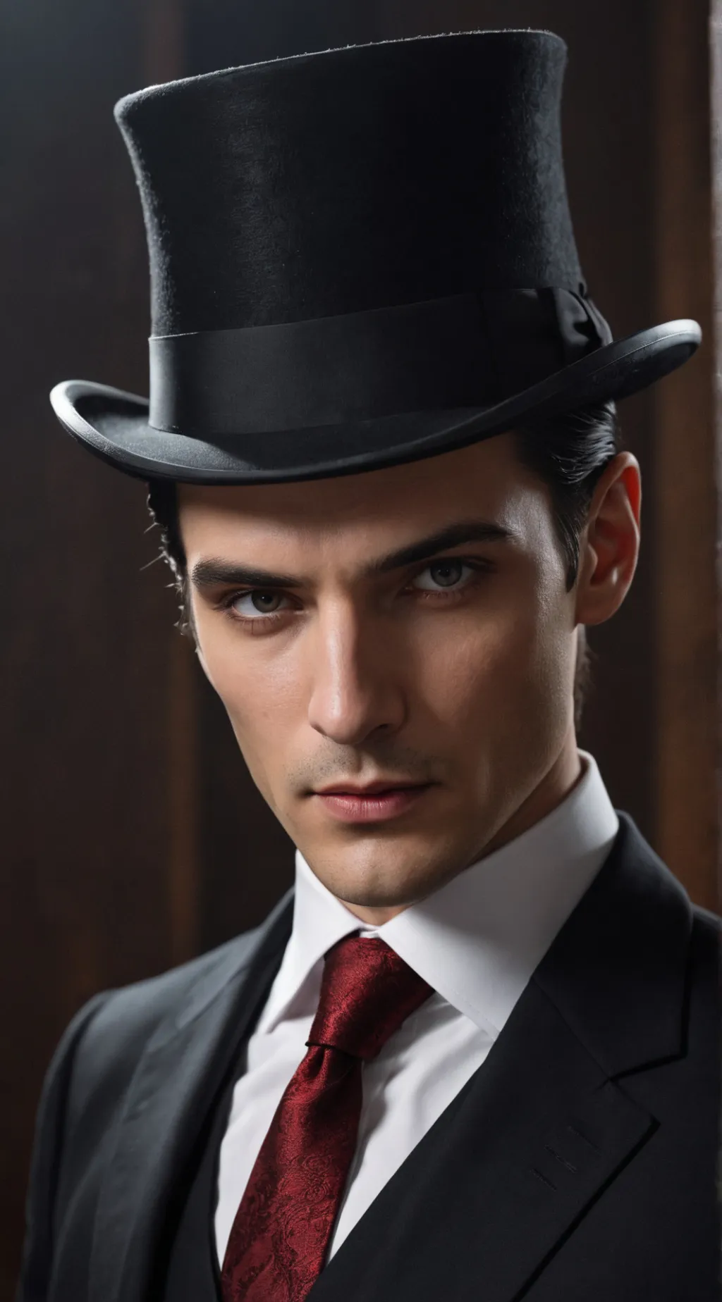 ai character: Black Hat background