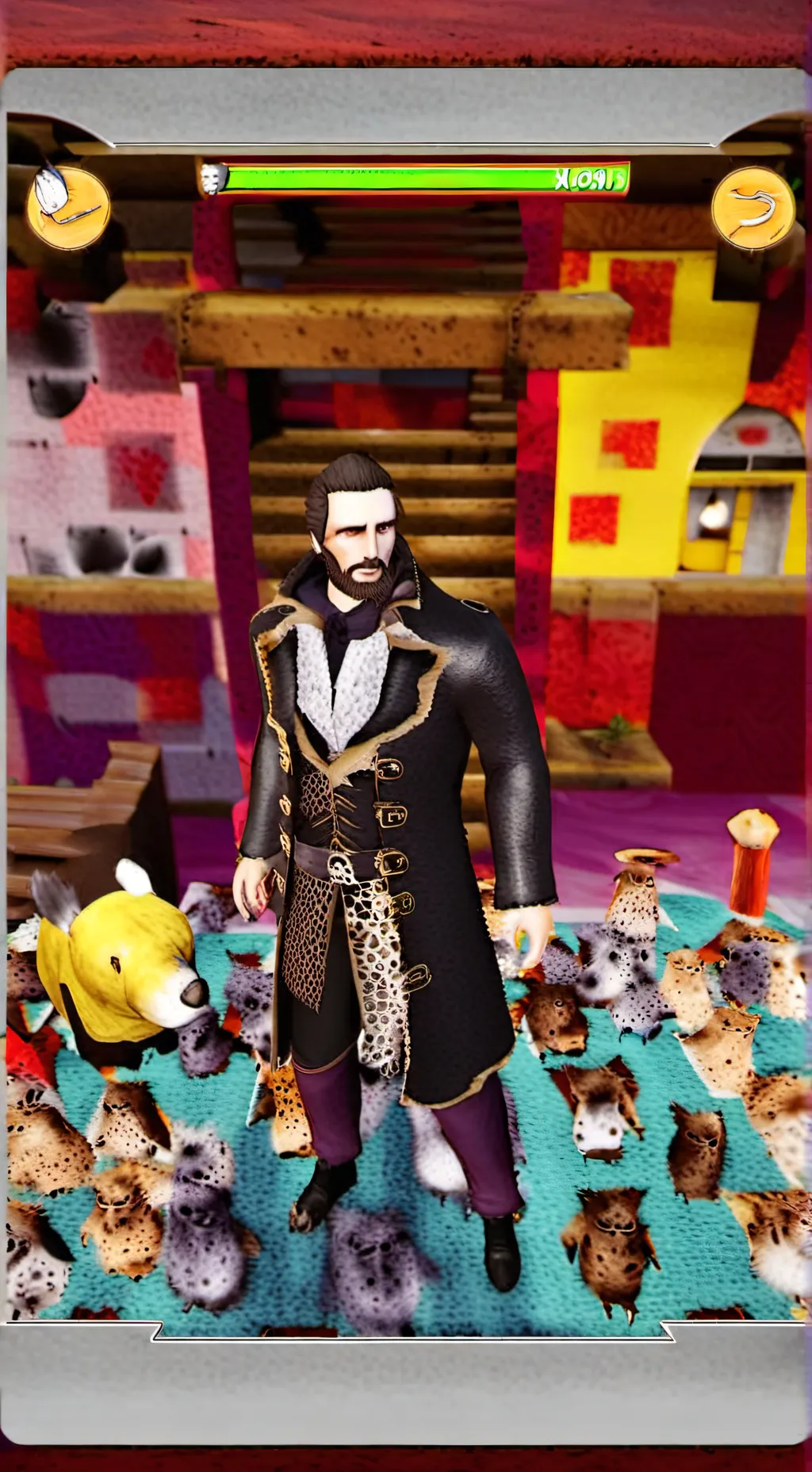 ai character: Half-Rats Rpg.     background