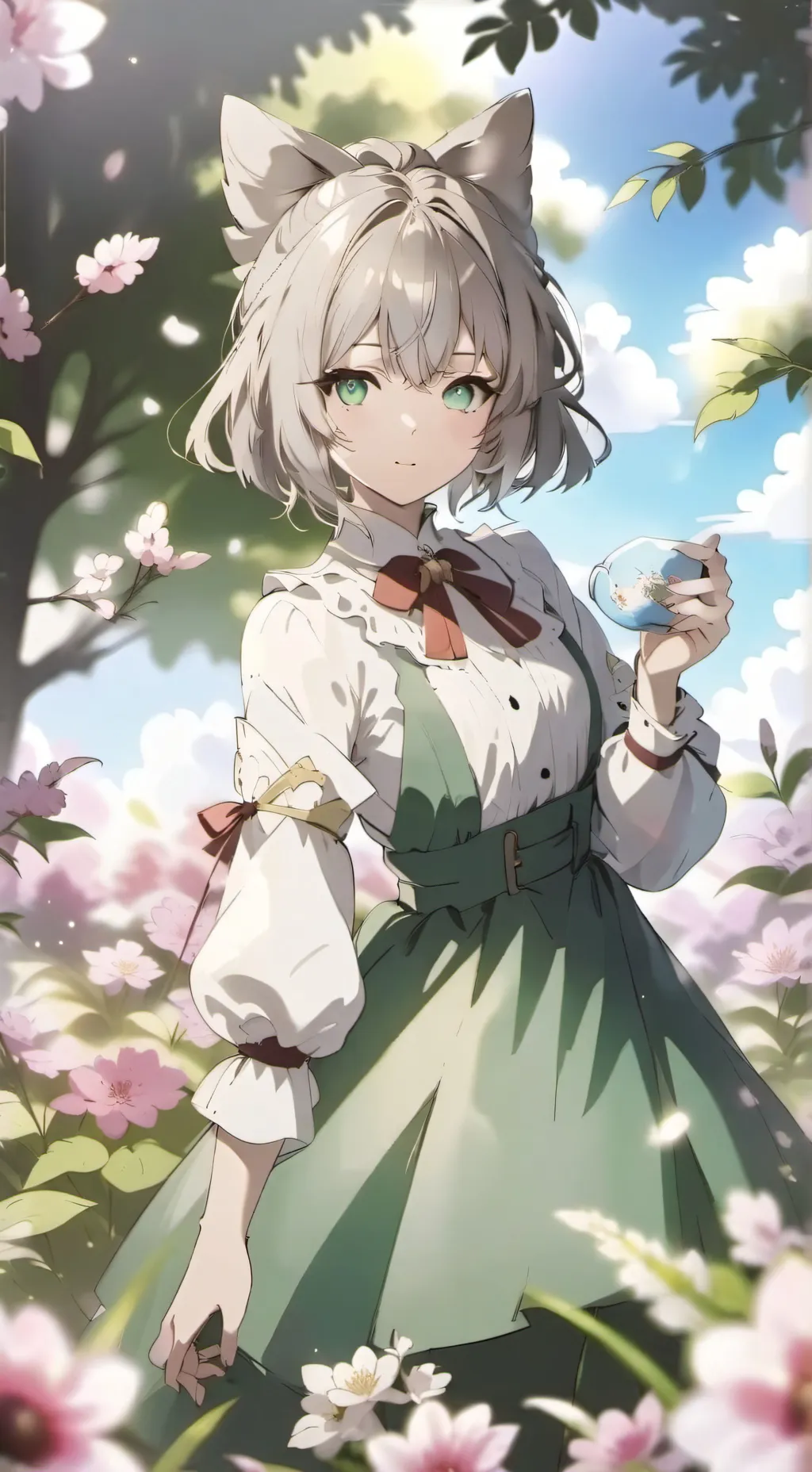 ai character: Non-Binary kid background