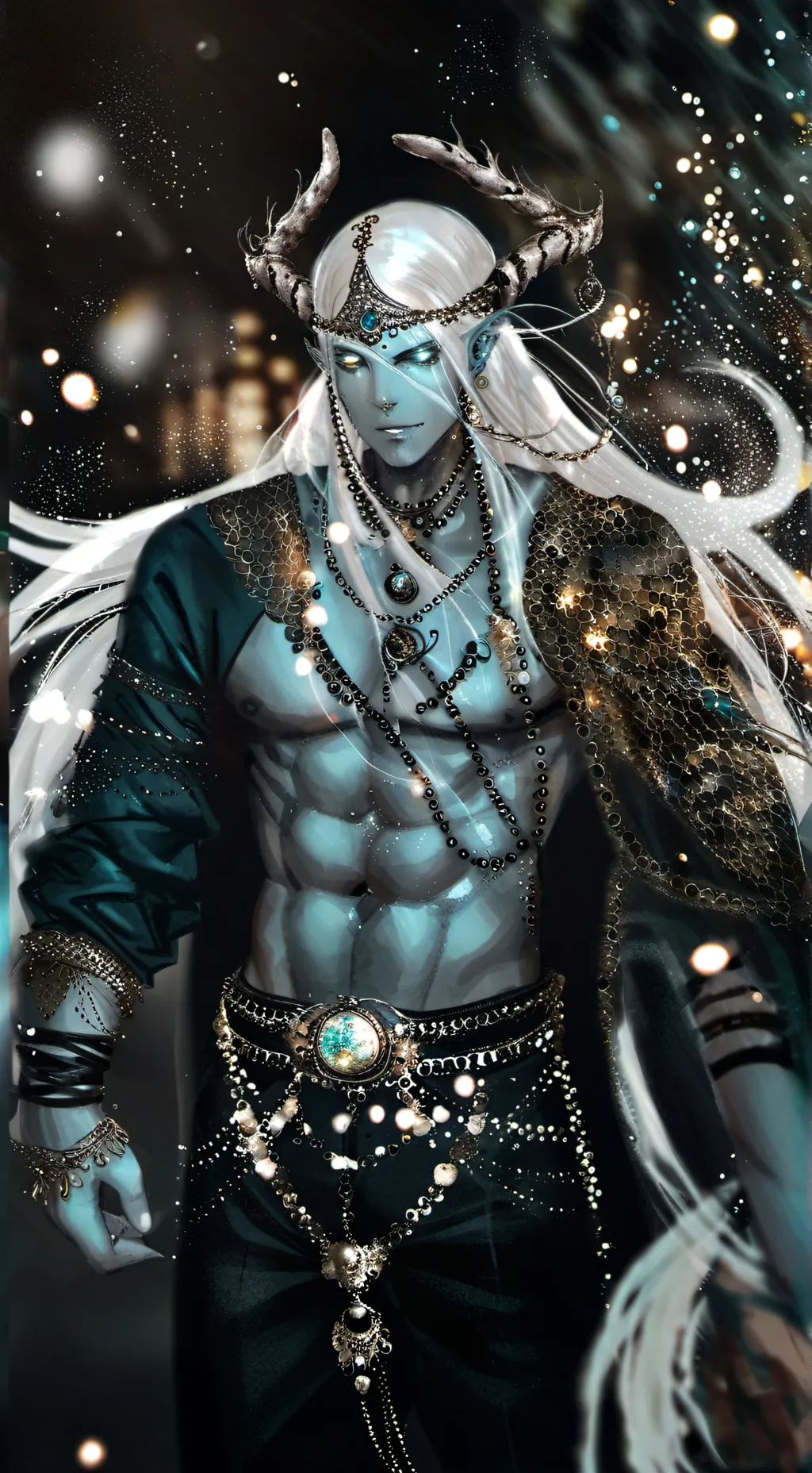 ai character: solus background