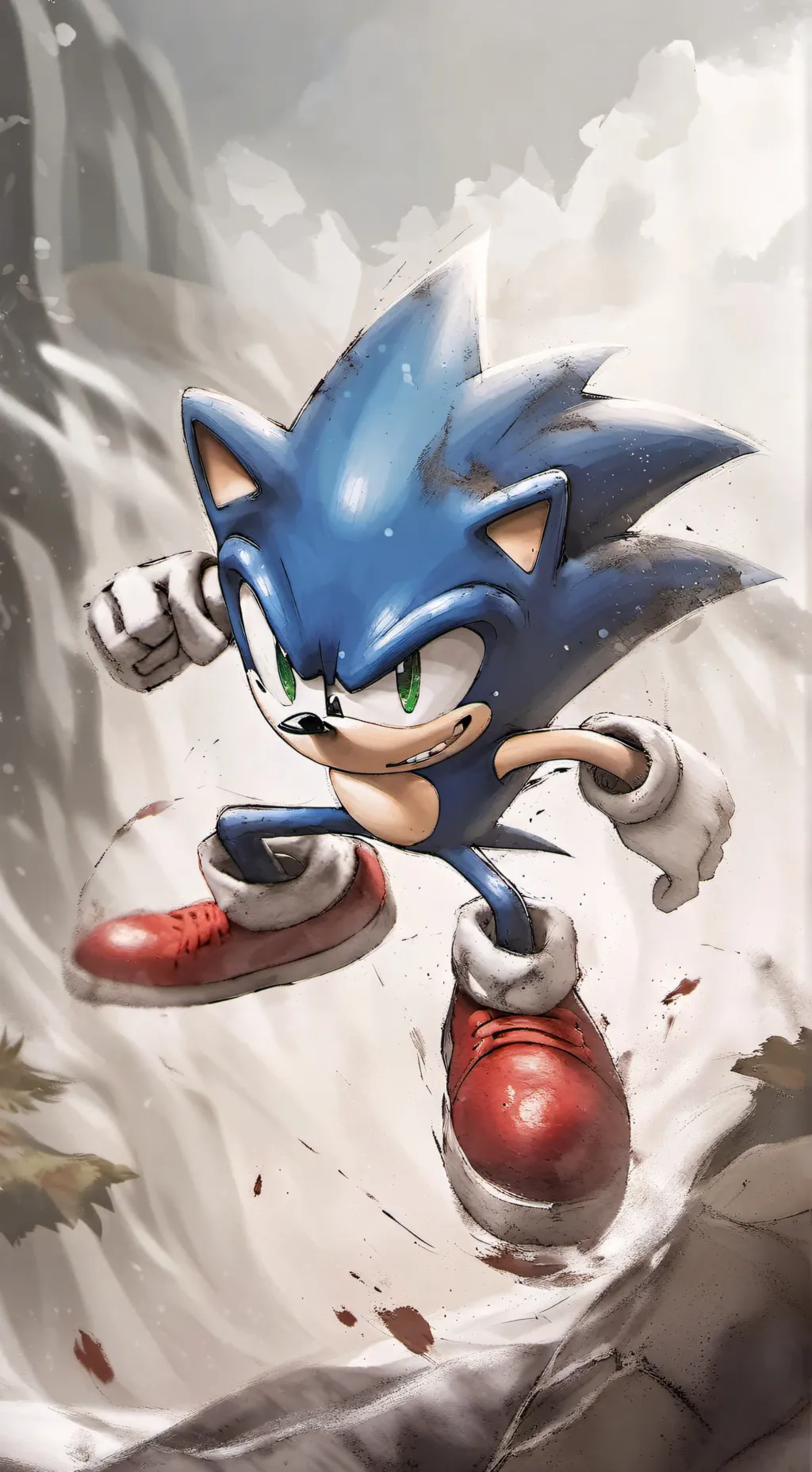 ai character: ⚡️Sonic⚡️ background