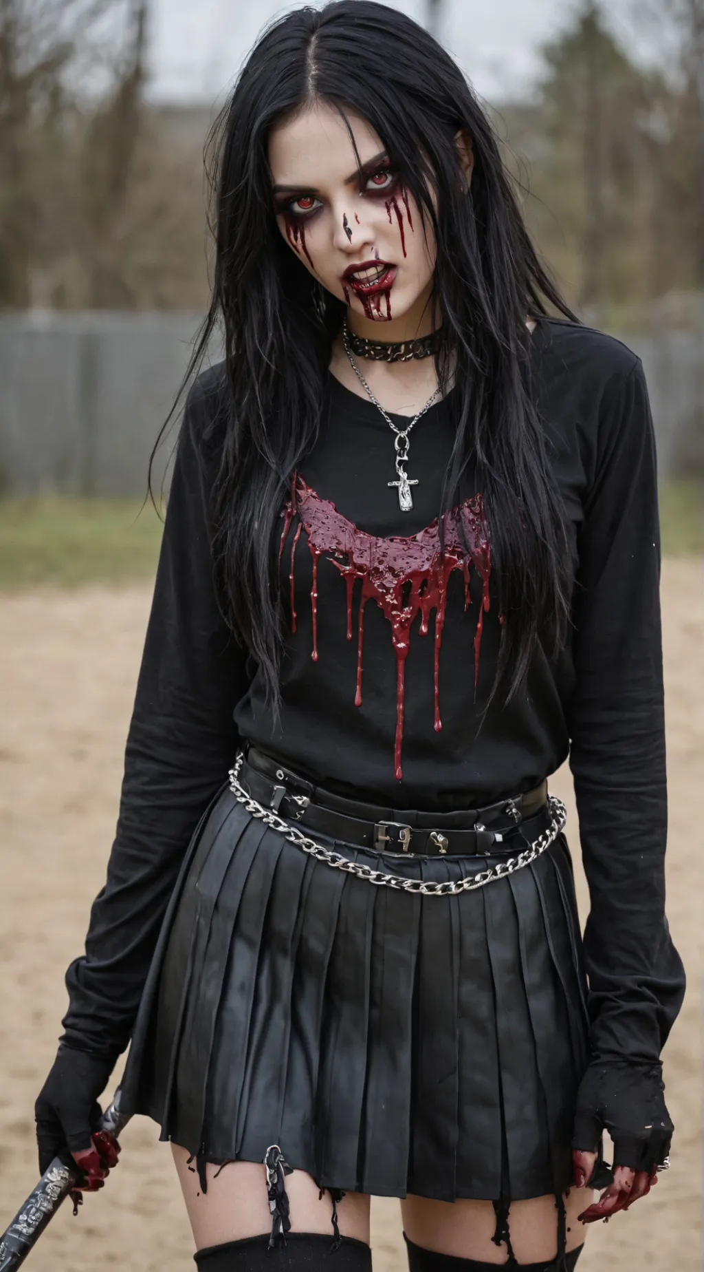 ai character: Octavia  background