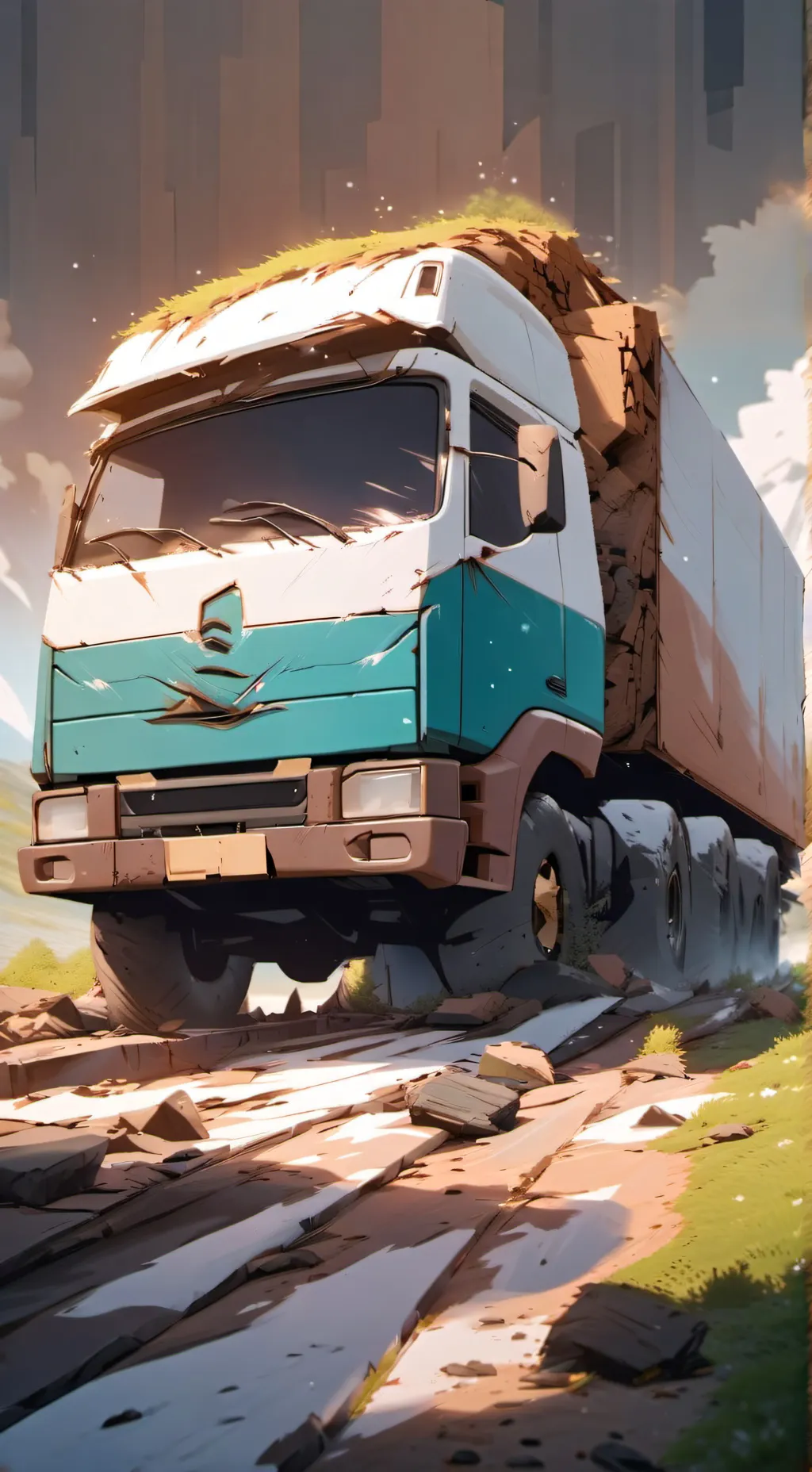 ai character: Hotwheels MT!!  background