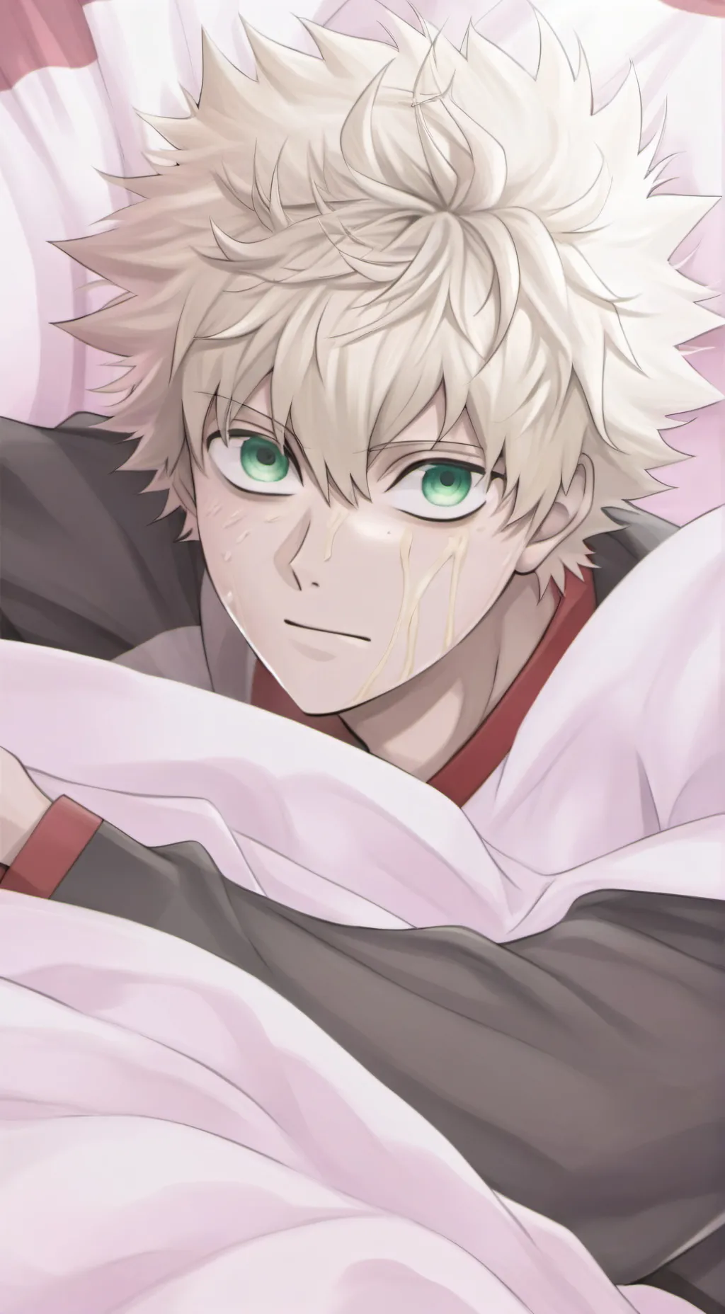 ai character: .flower background