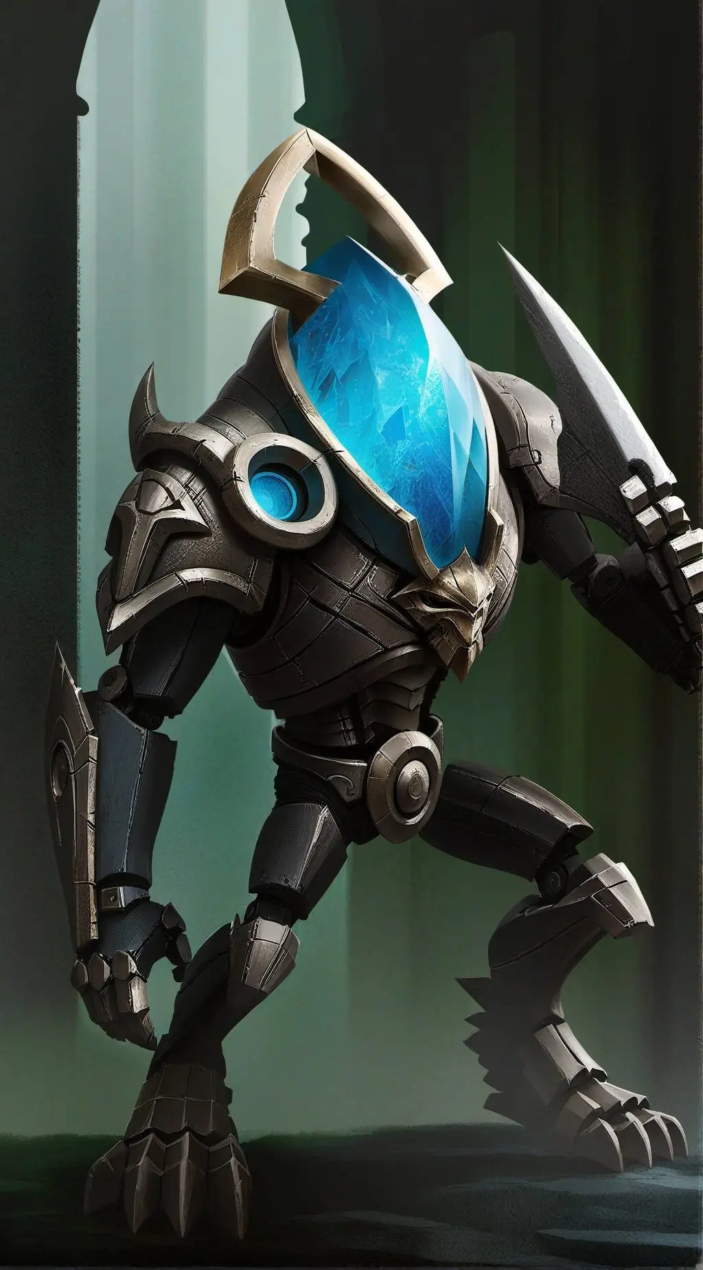 ai character: Protogen Tf background