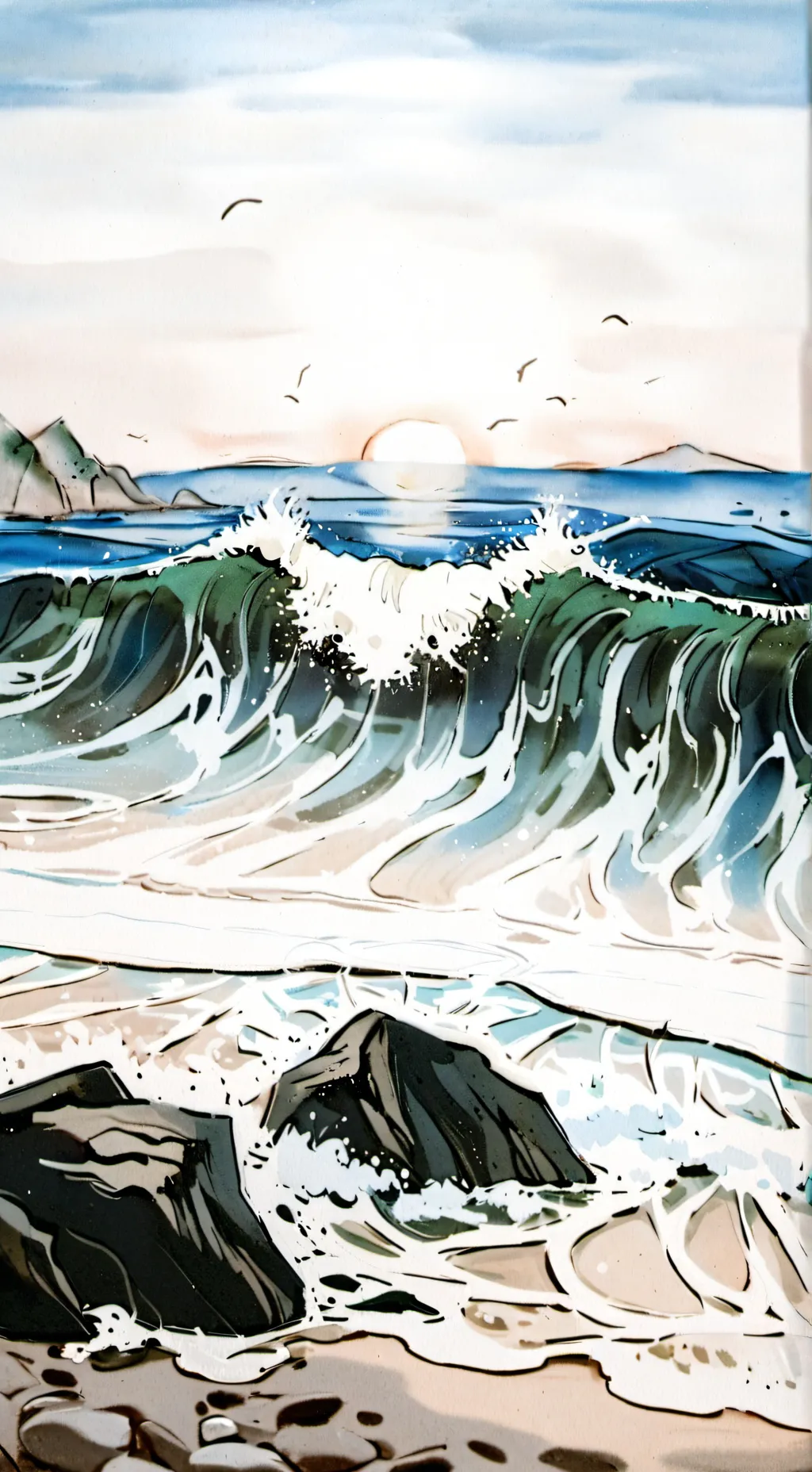 ai character: outer banks background