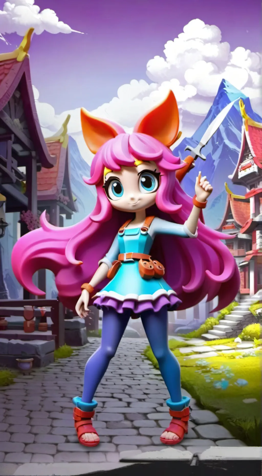 ai character: idk background