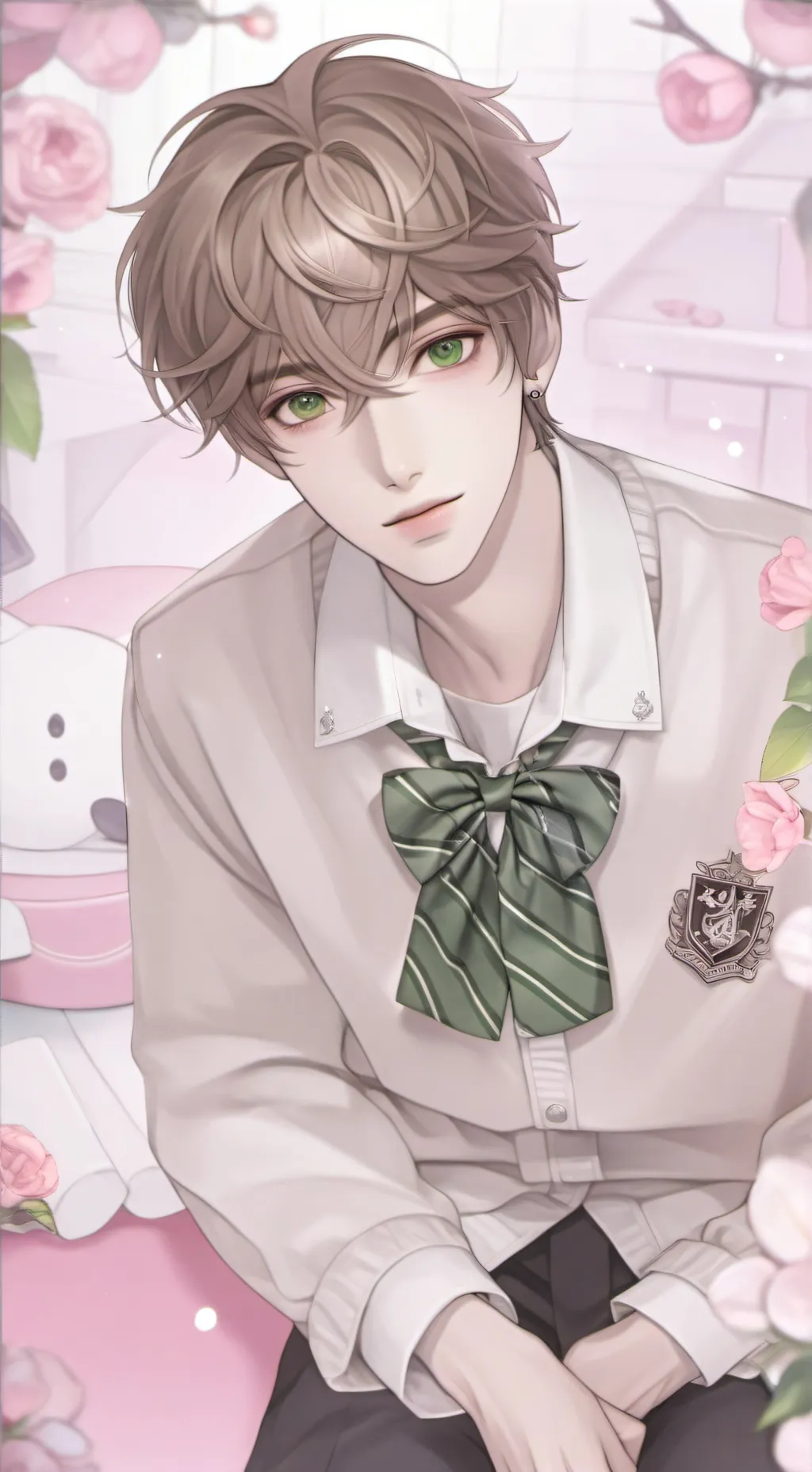 ai character: Ben 🤍 background