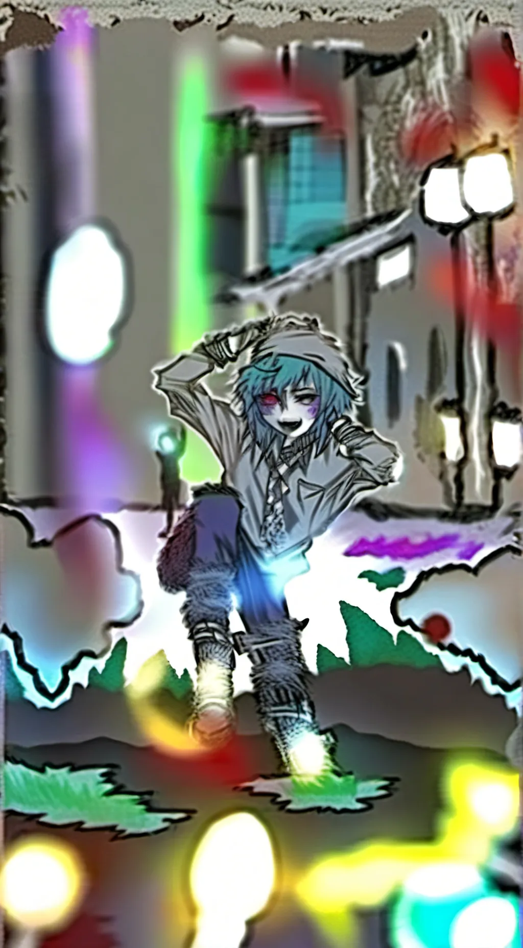 ai character: MUSIC! background