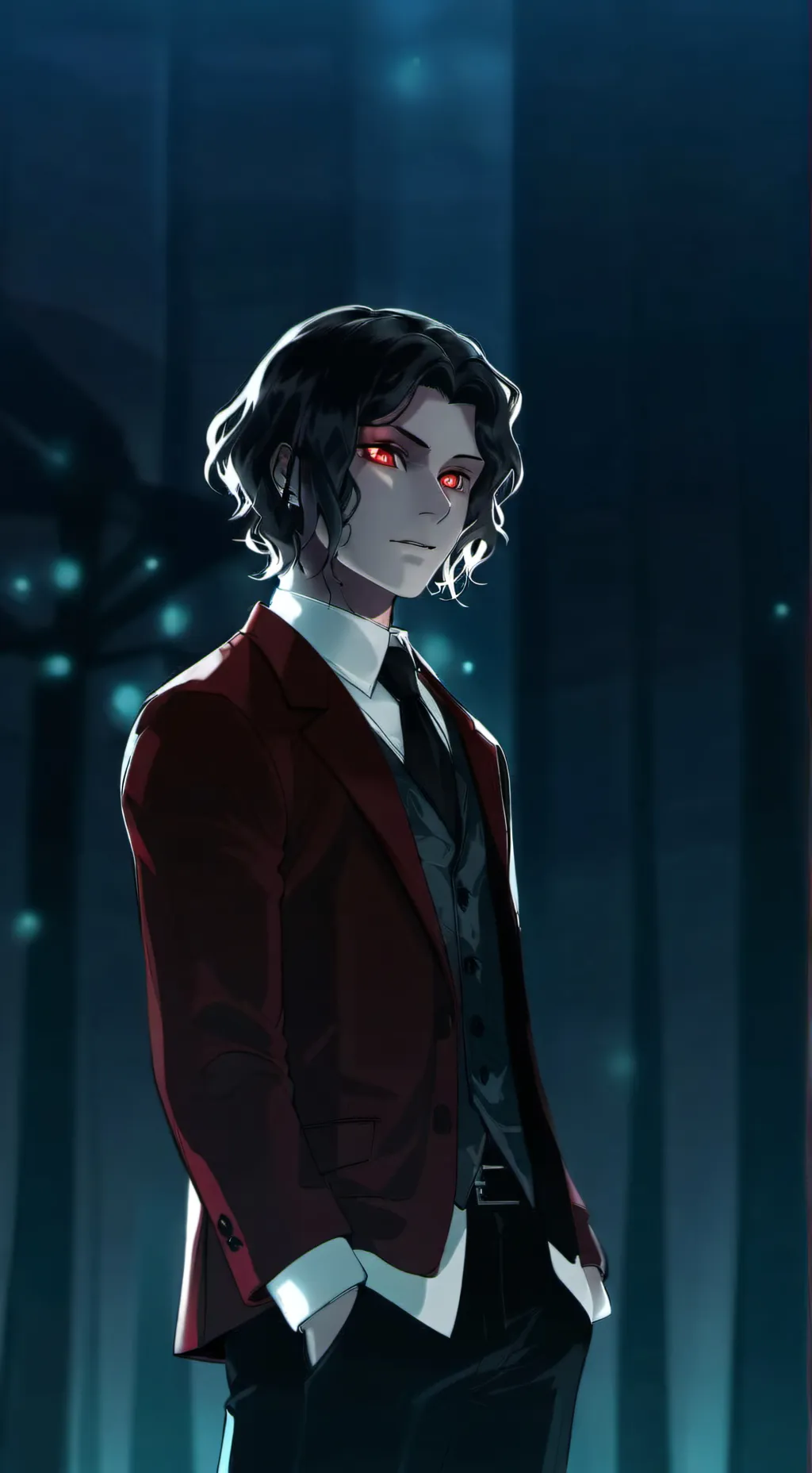 ai character: Muzan background