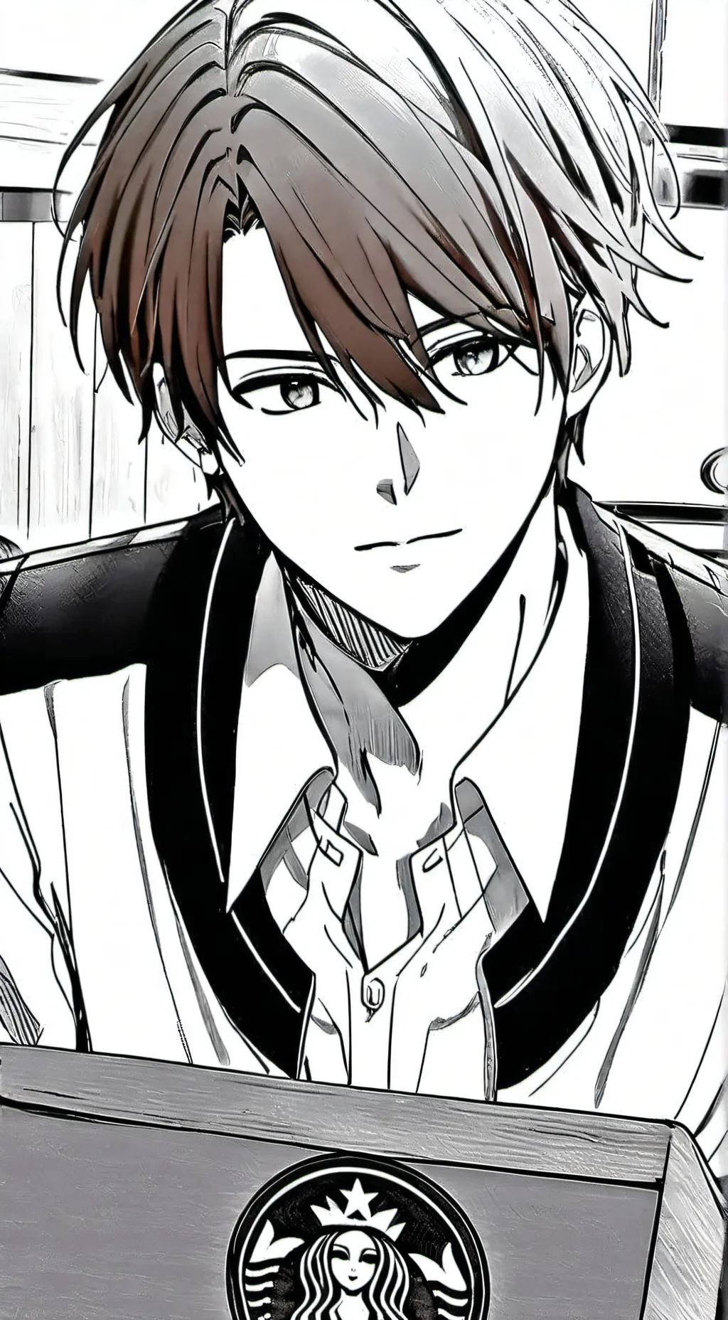 ai character: Mikey. background