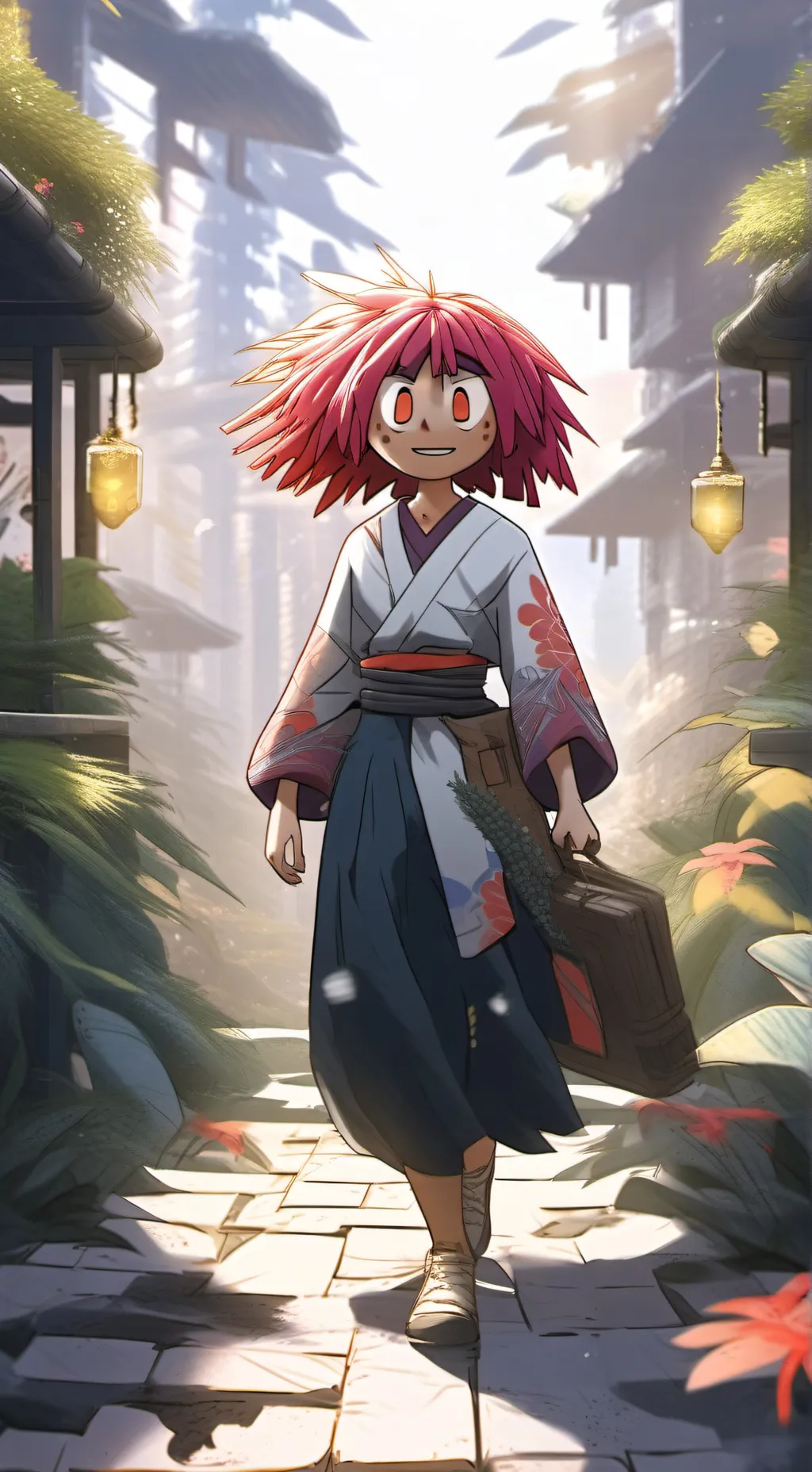 ai character: drunk ragatha lol background