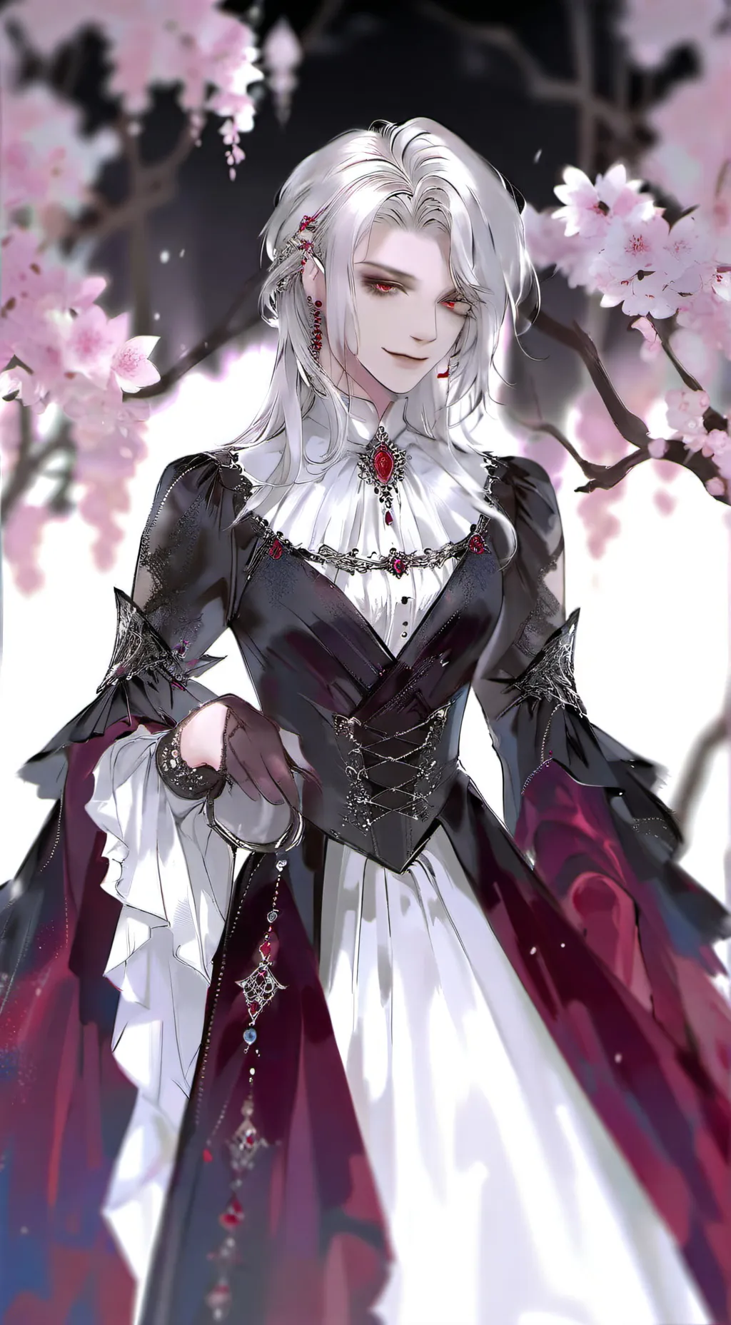 ai character: vampire  background