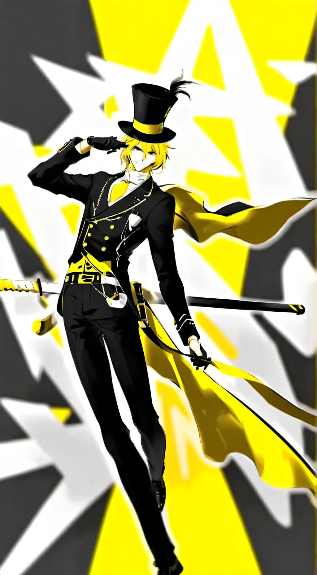 ai character: bill x dipper  background