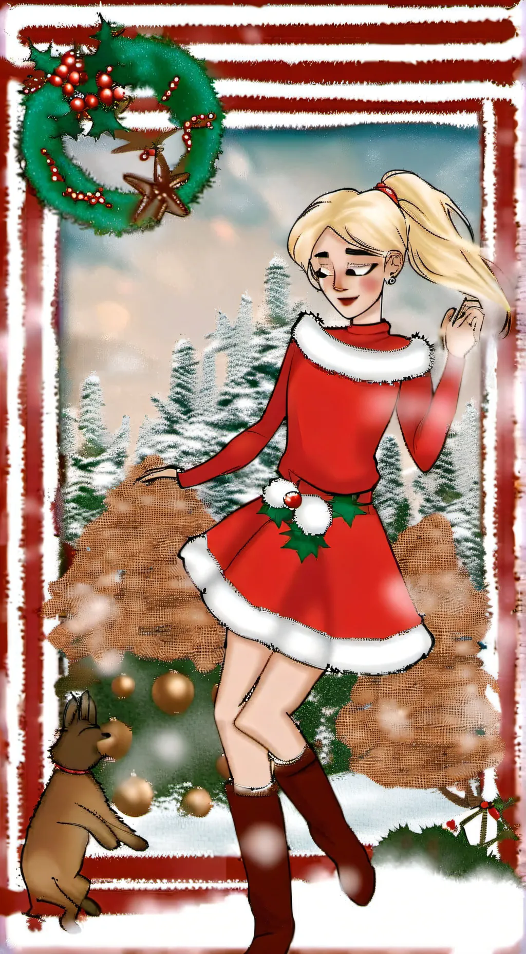 ai character: Emily  background