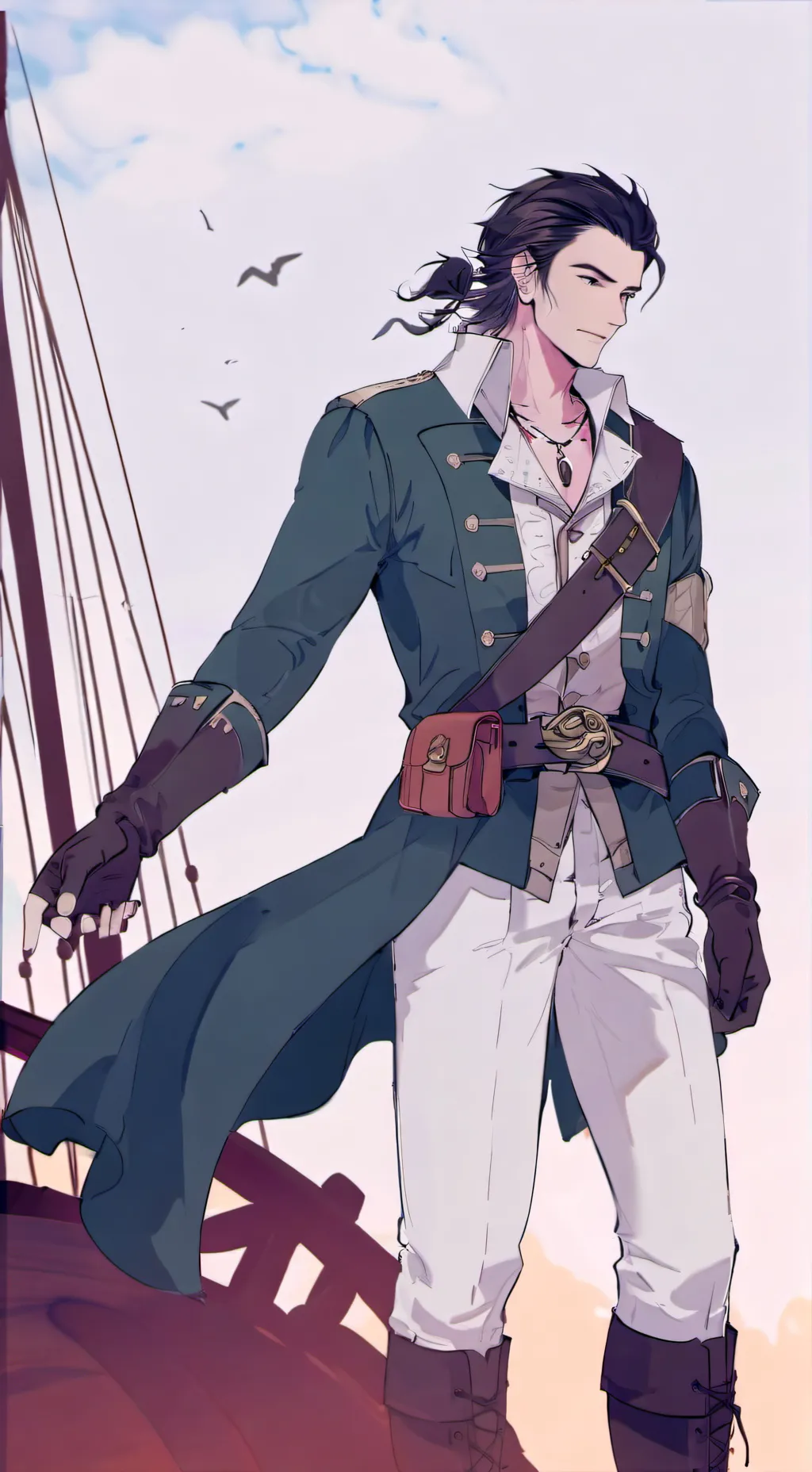 ai character: Caspian Fisk background