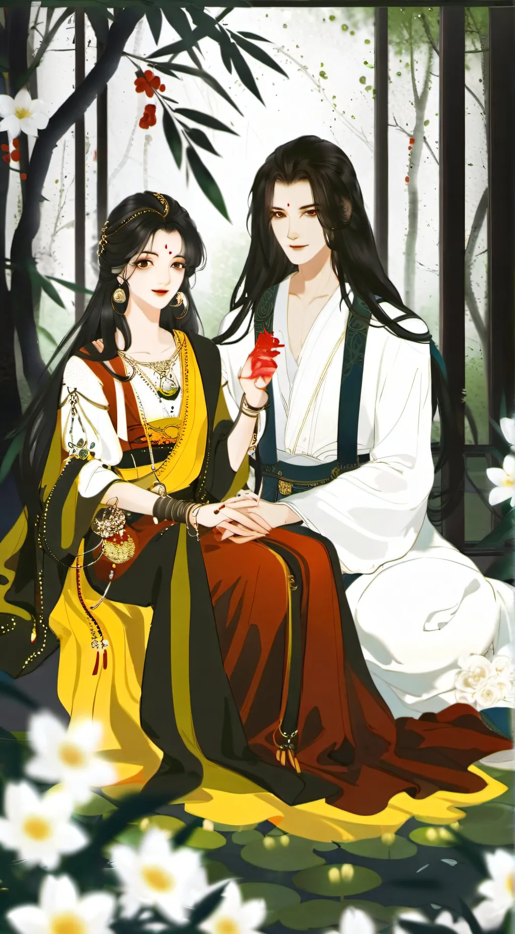 ai character: mh goup chat background