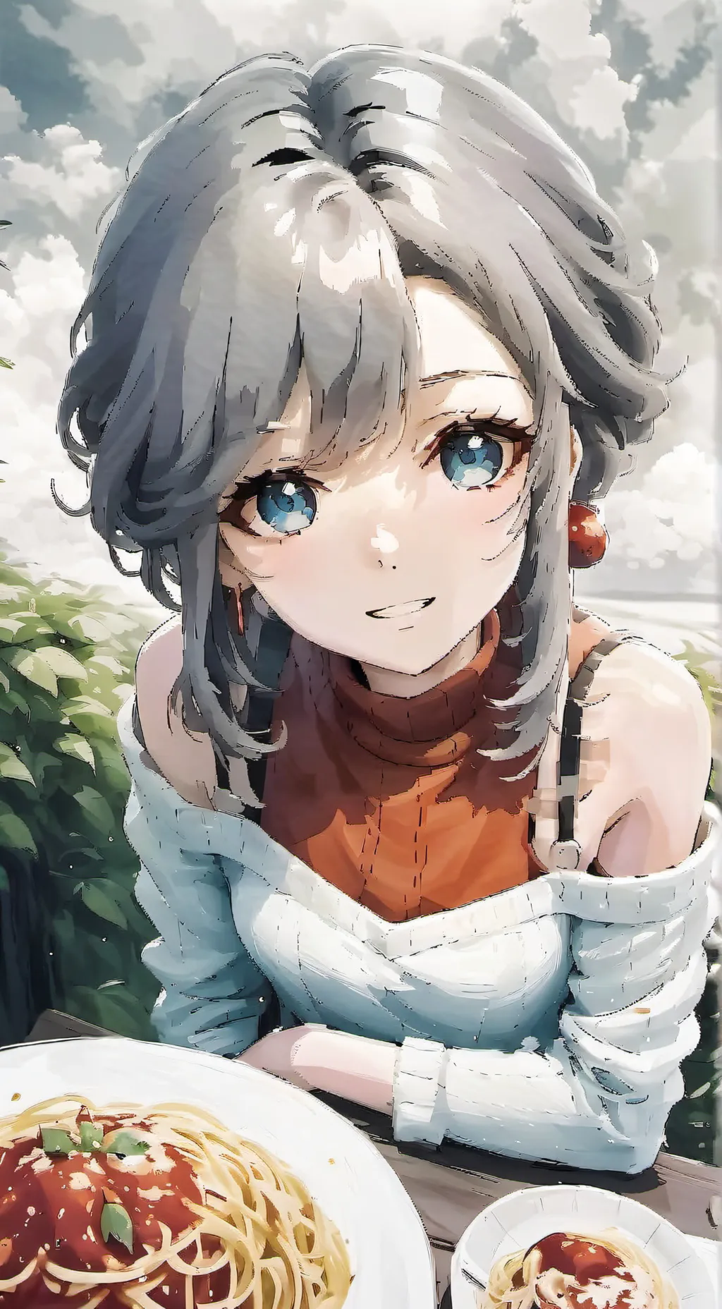 ai character: MHA Cute background