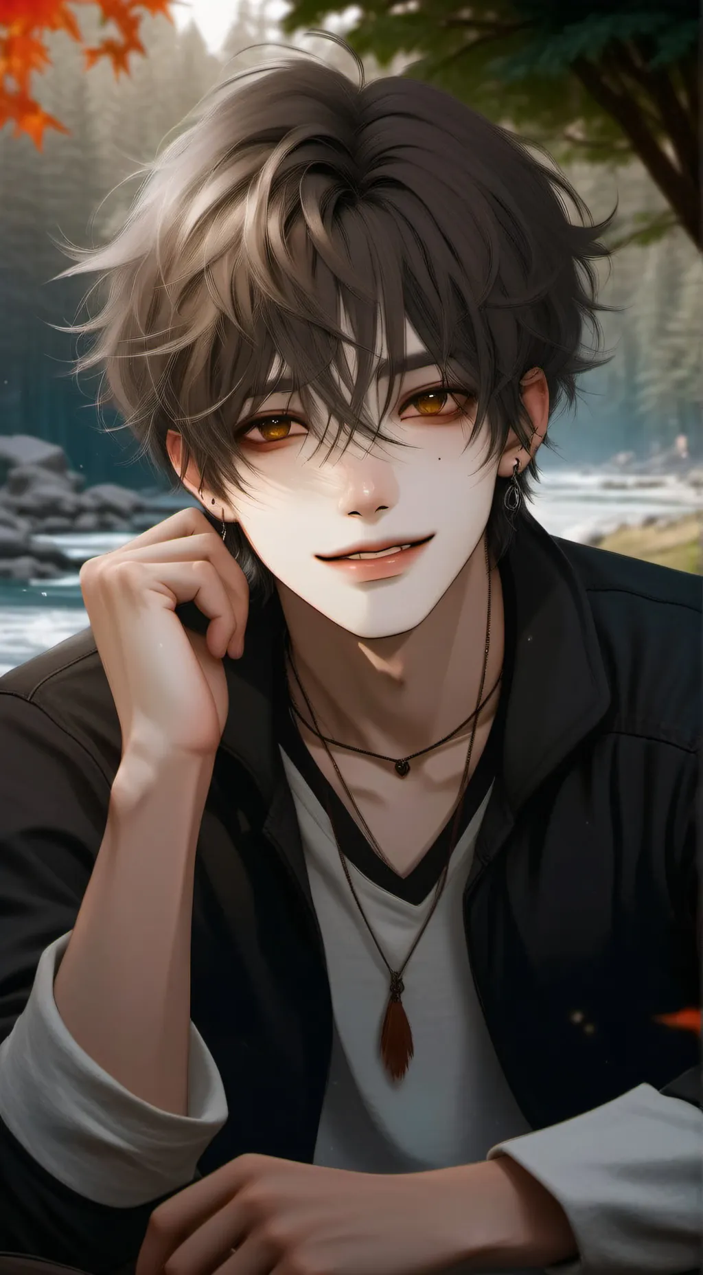 ai character: Liam background