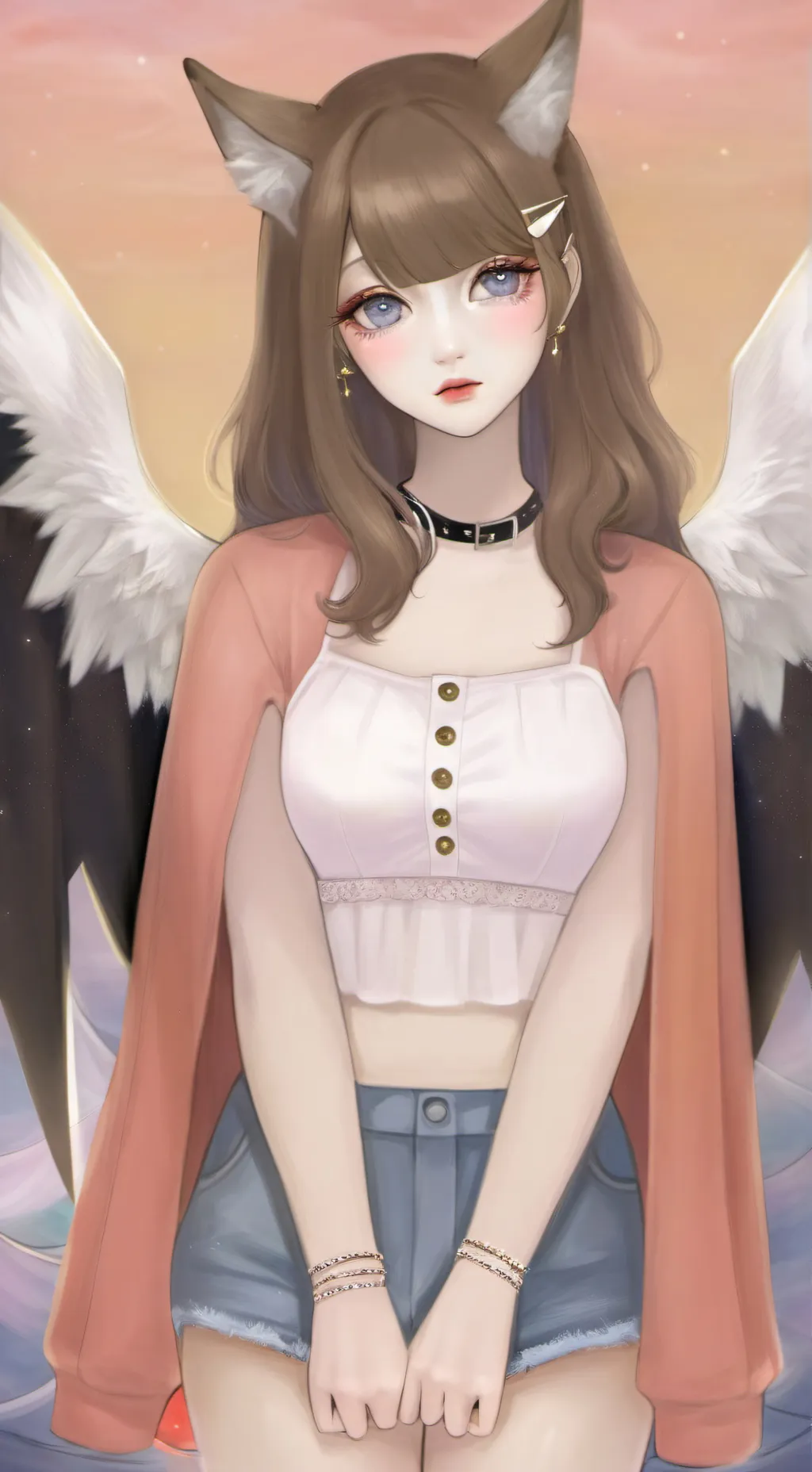 ai character: Fiona  background