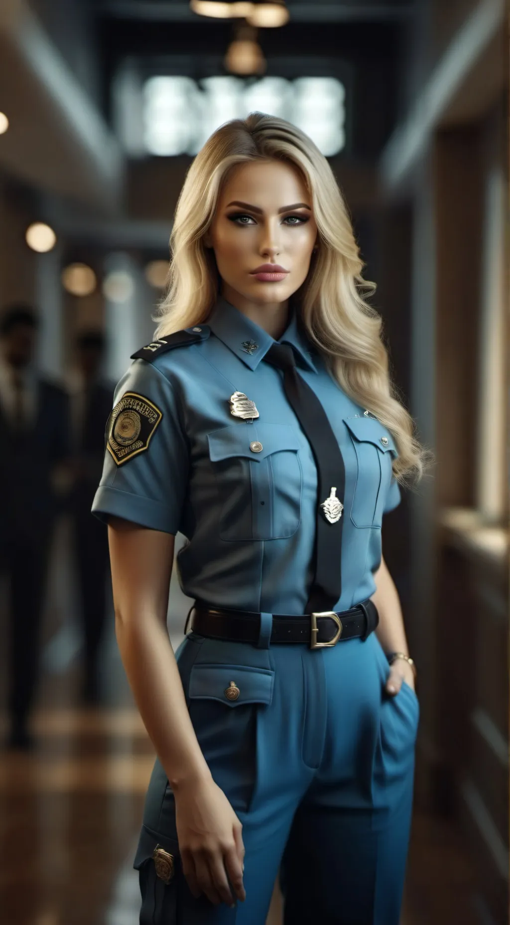 ai character: Nicole  background