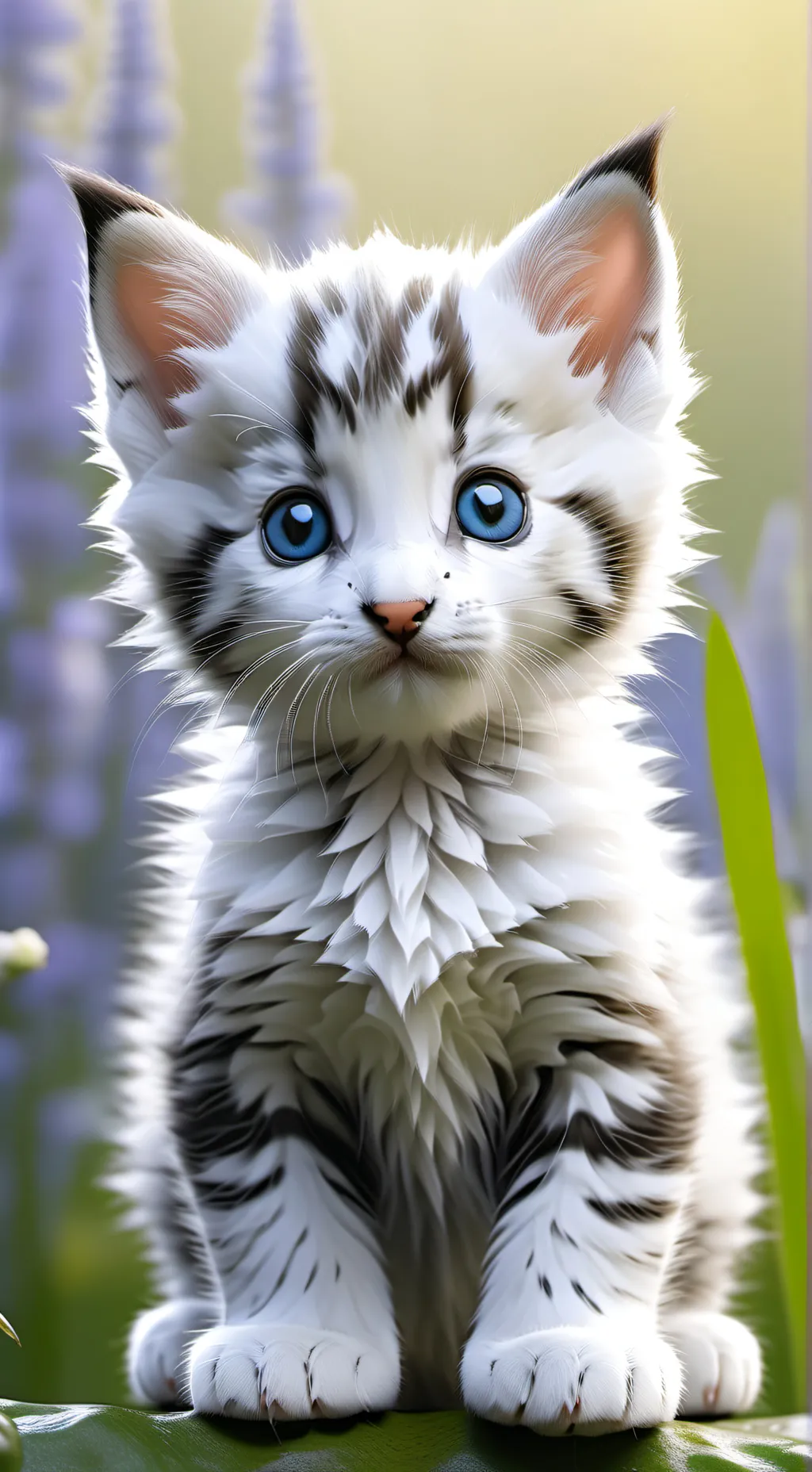 ai character: Kitten background