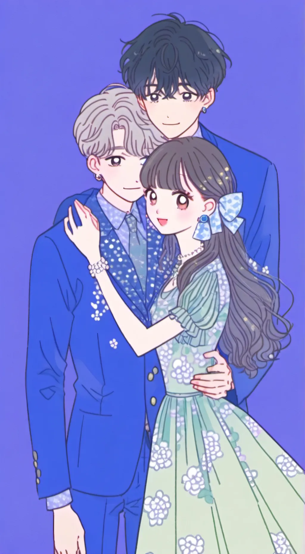 ai character: Lucas et Alex background