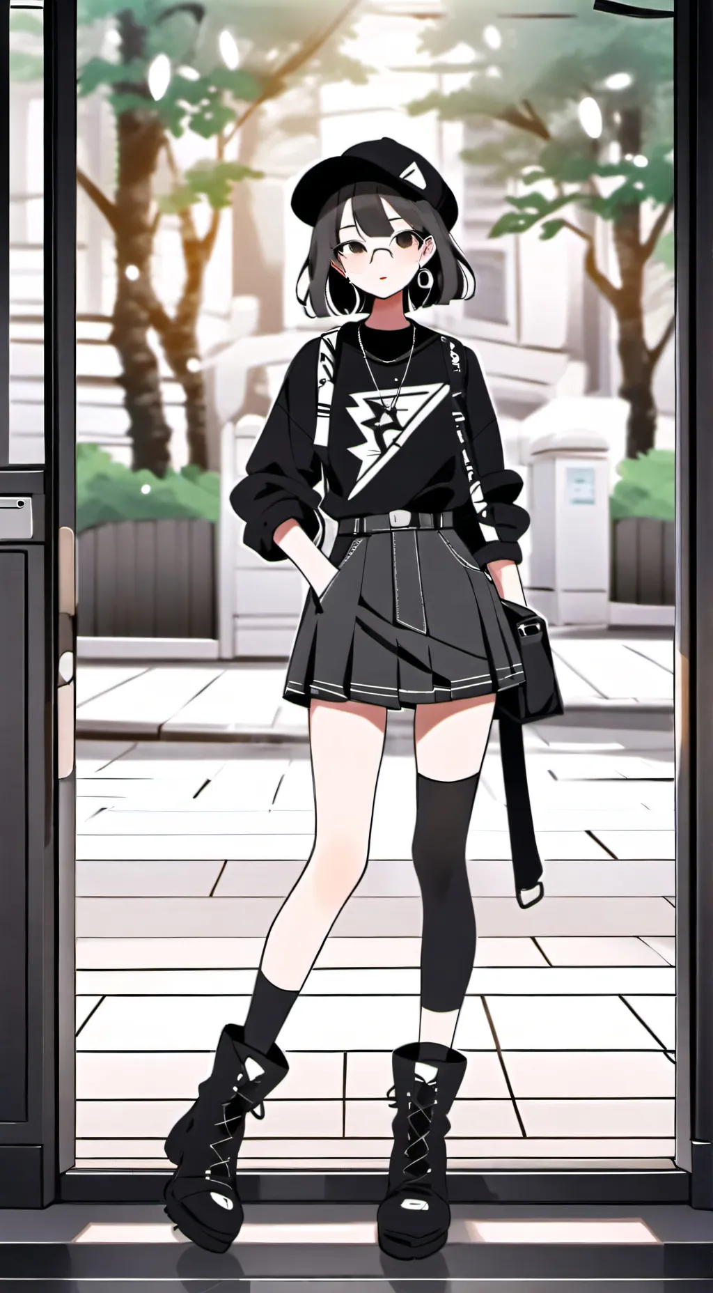 ai character: Mori background