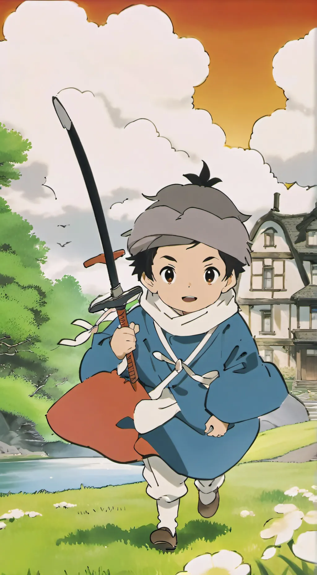 ai character: Anything background