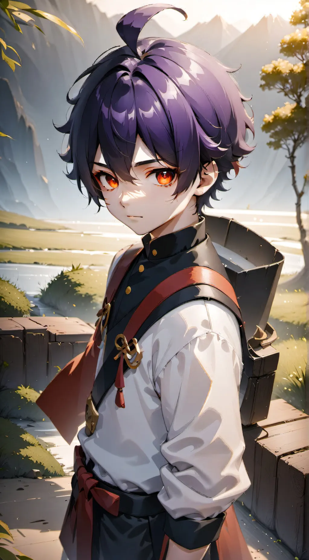 ai character: Vi shotoxu  background