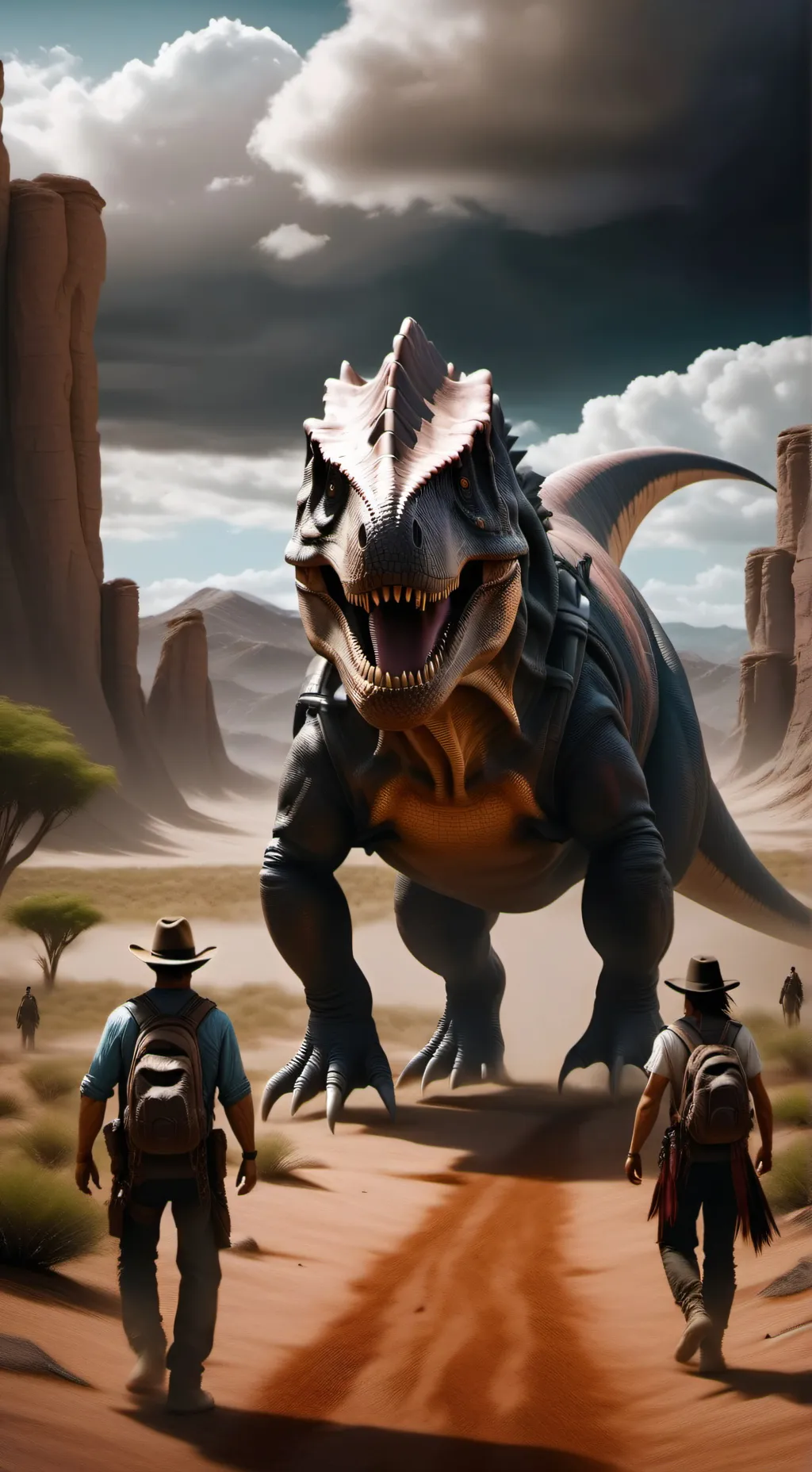 ai character: wildlife  background