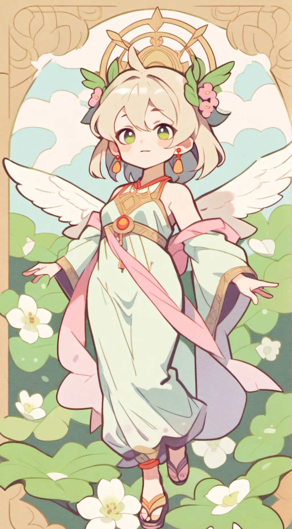 ai character: Mazie <3 background