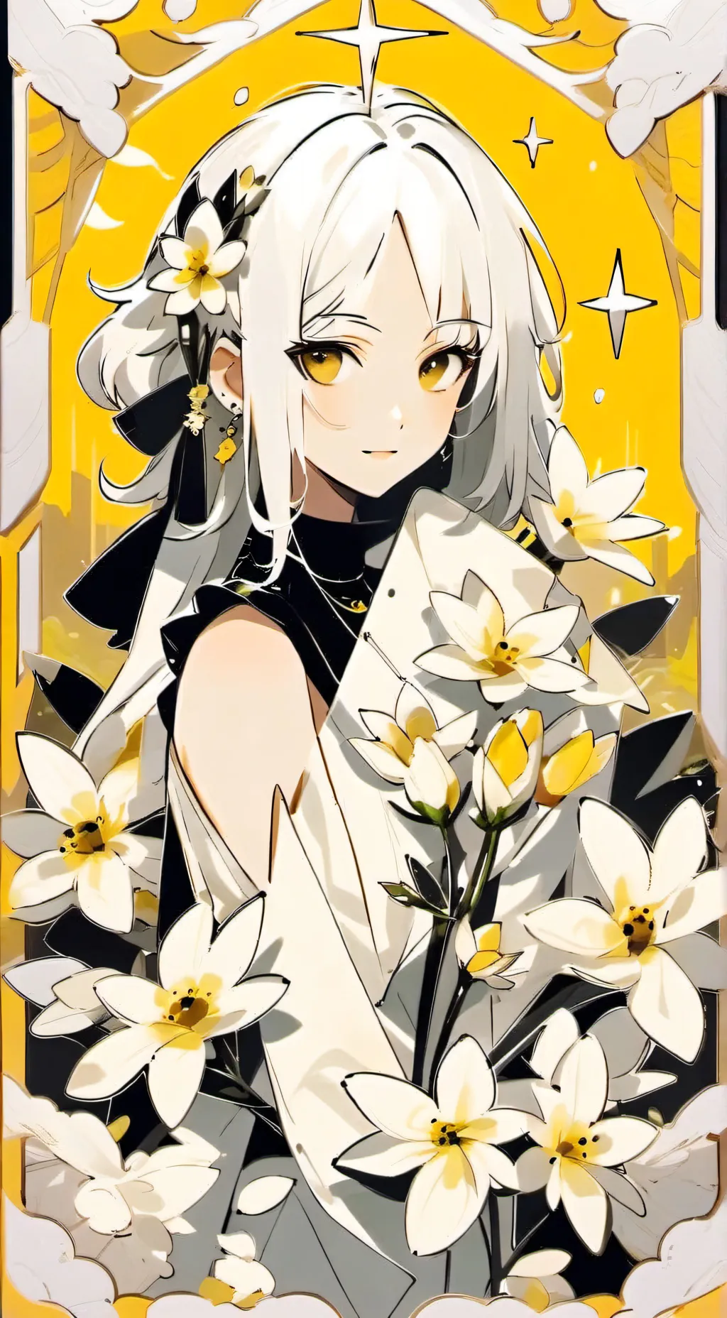 ai character: Guadalupe silva background