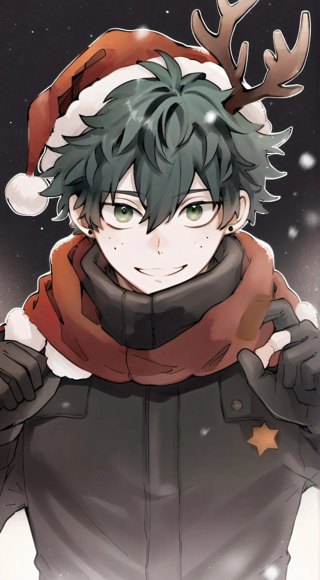 ai character: Hanahaki mha￼ background