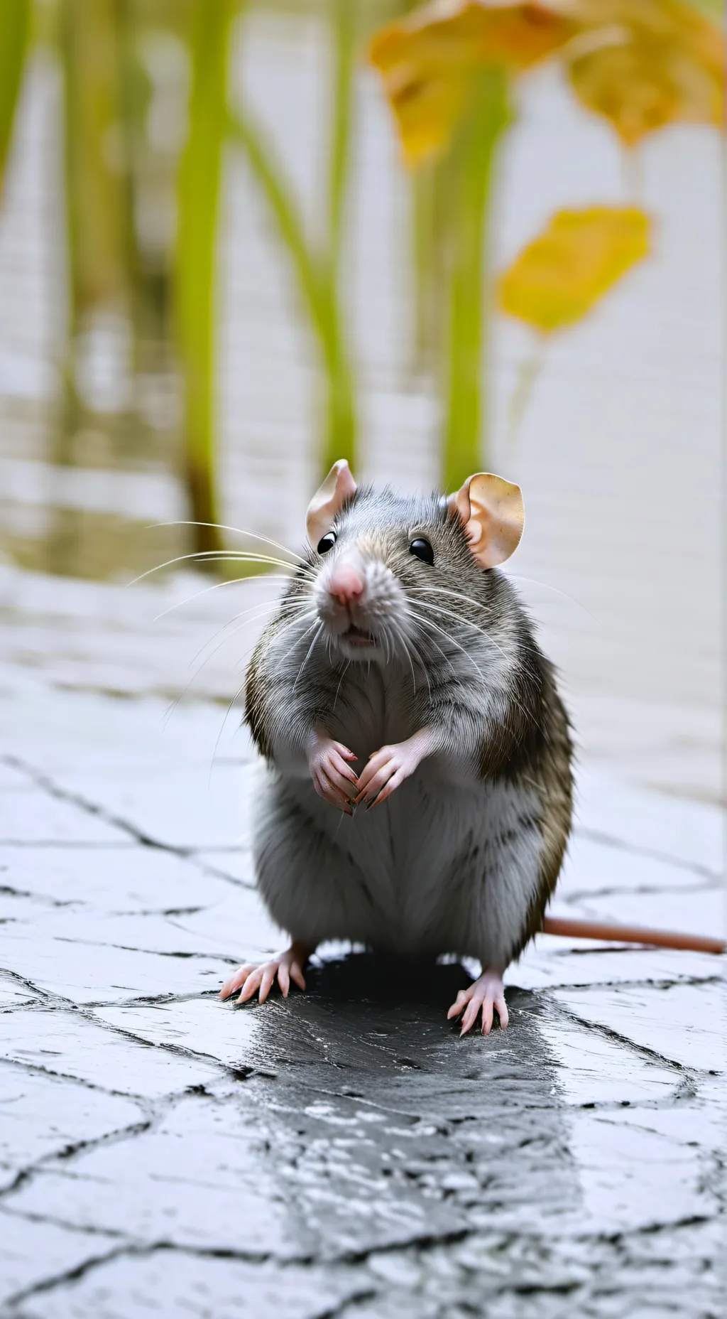 ai character: UR PET RAT background