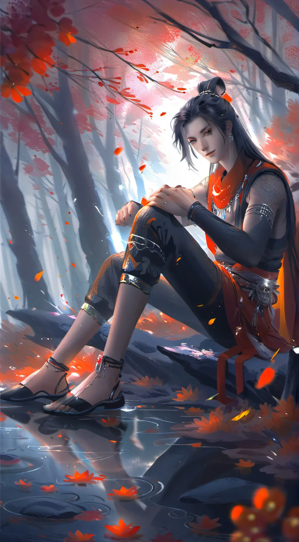 ai character: HH meeting  background