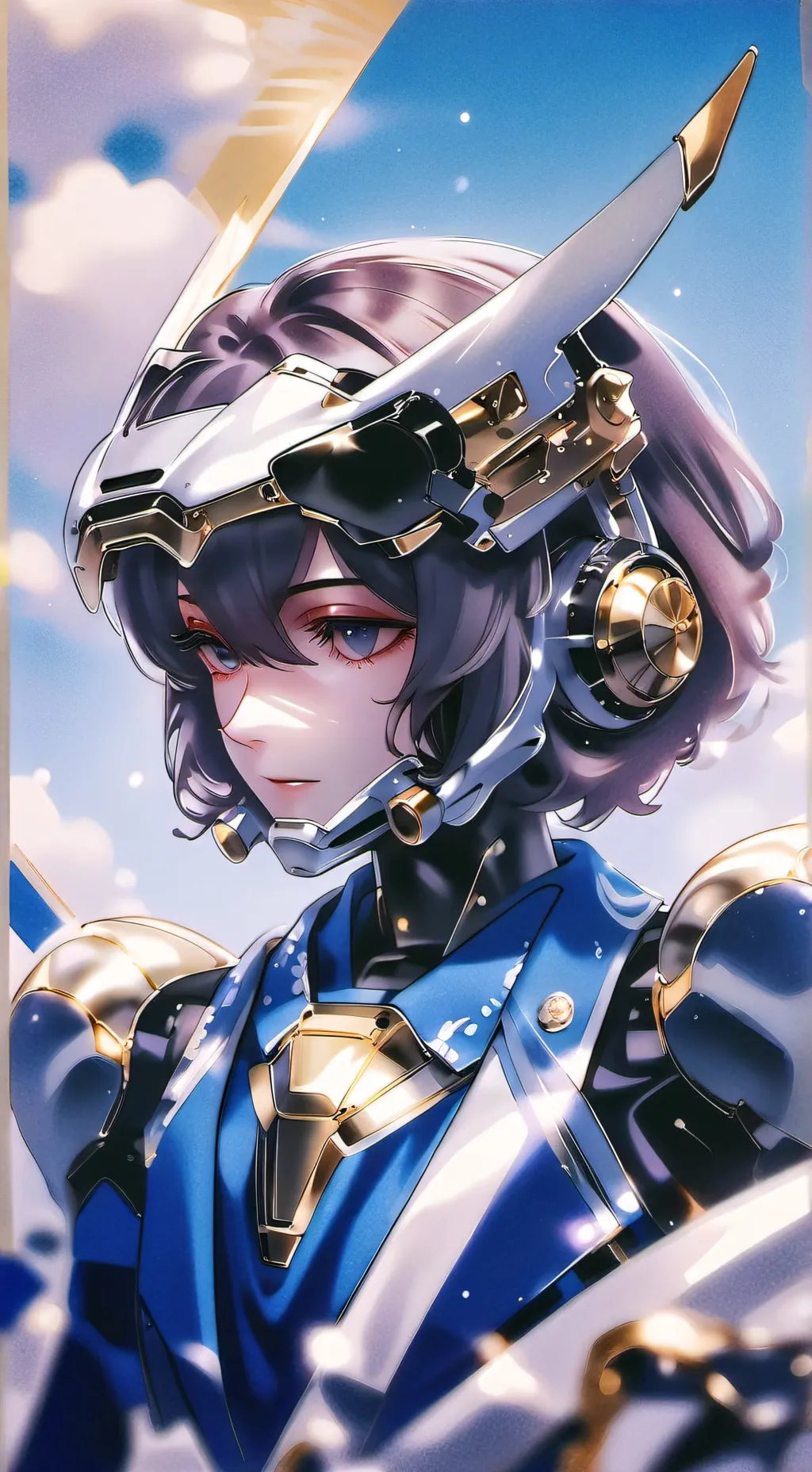 ai character: uzi background