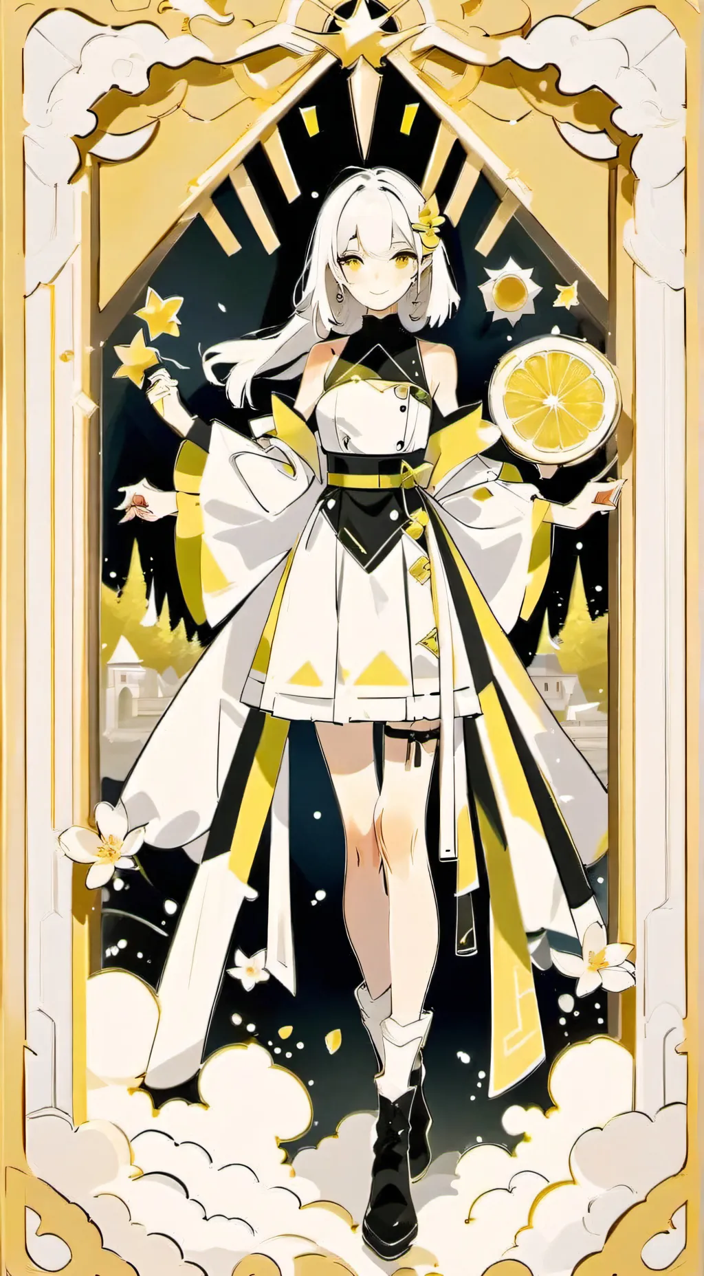 ai character: elsa background