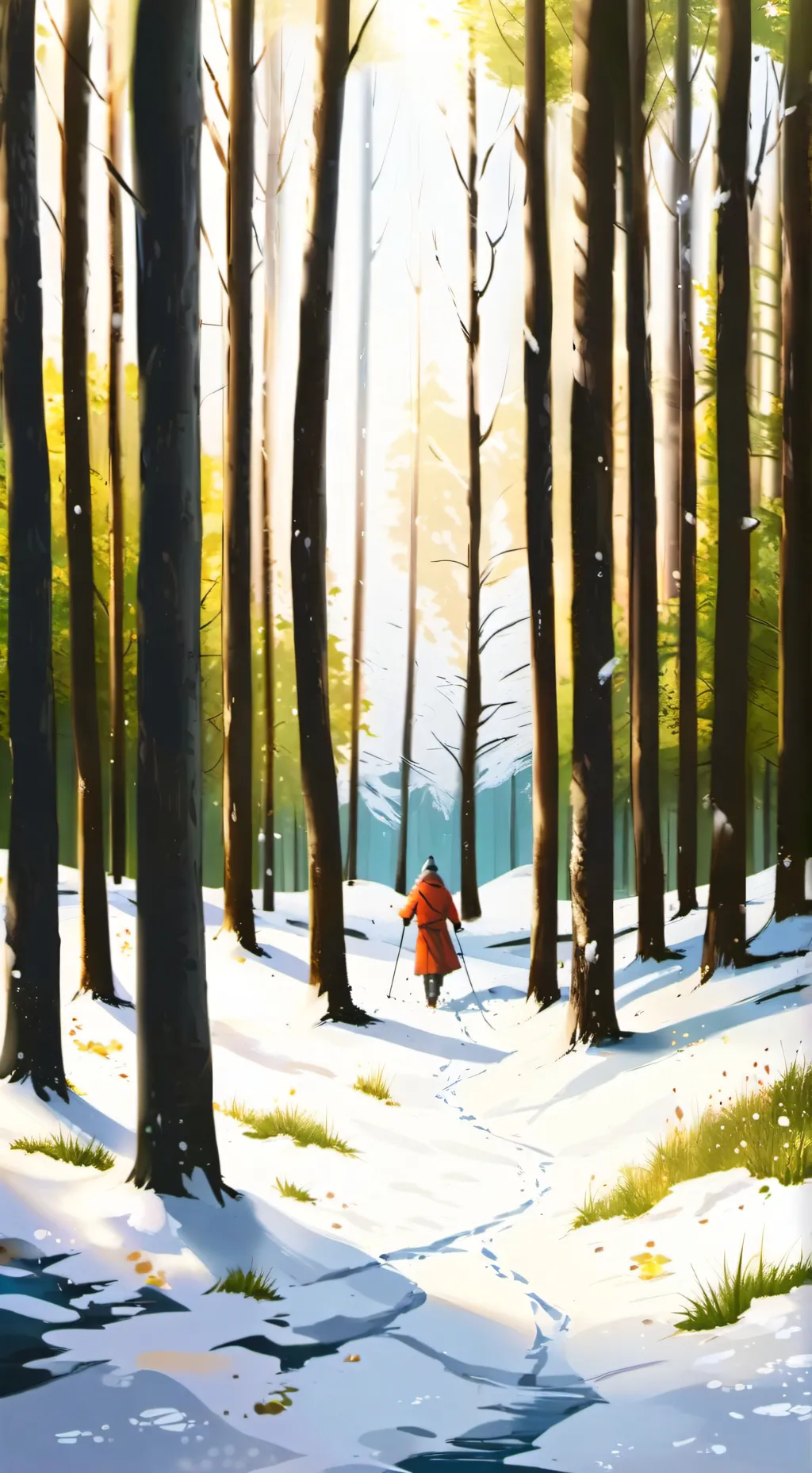 ai character: fpe Christmasparty background