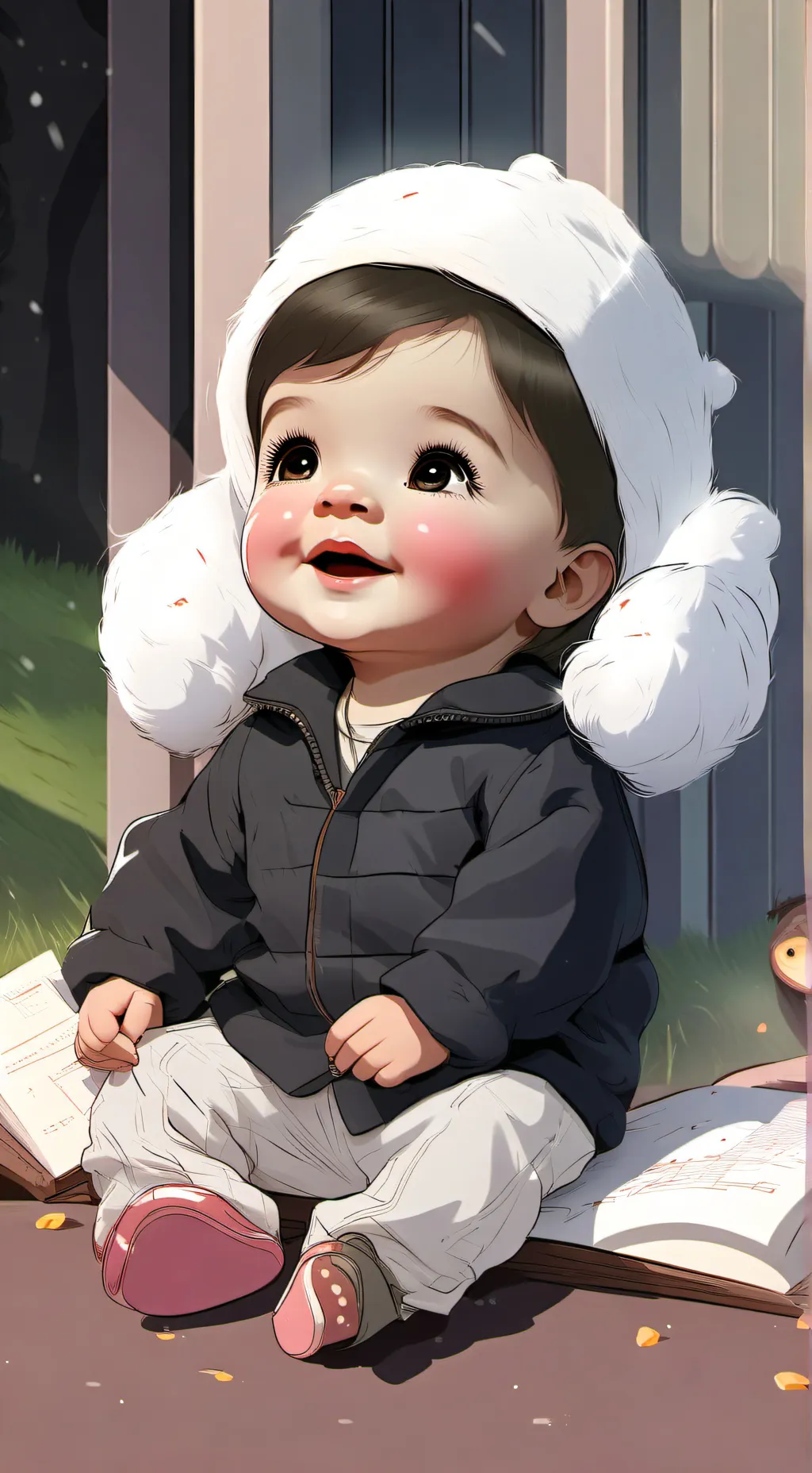 ai character: MILEY background