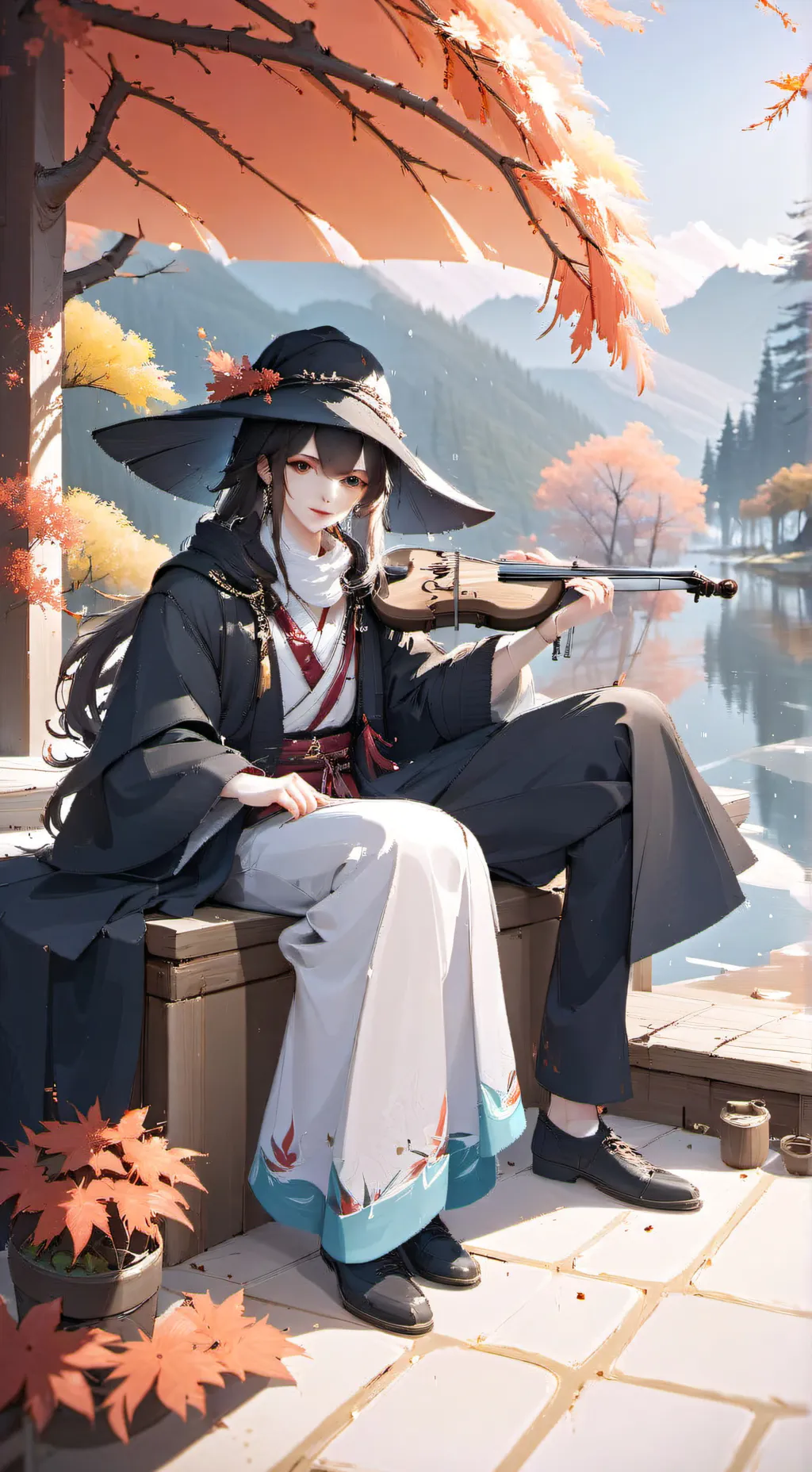 ai character: MARK background