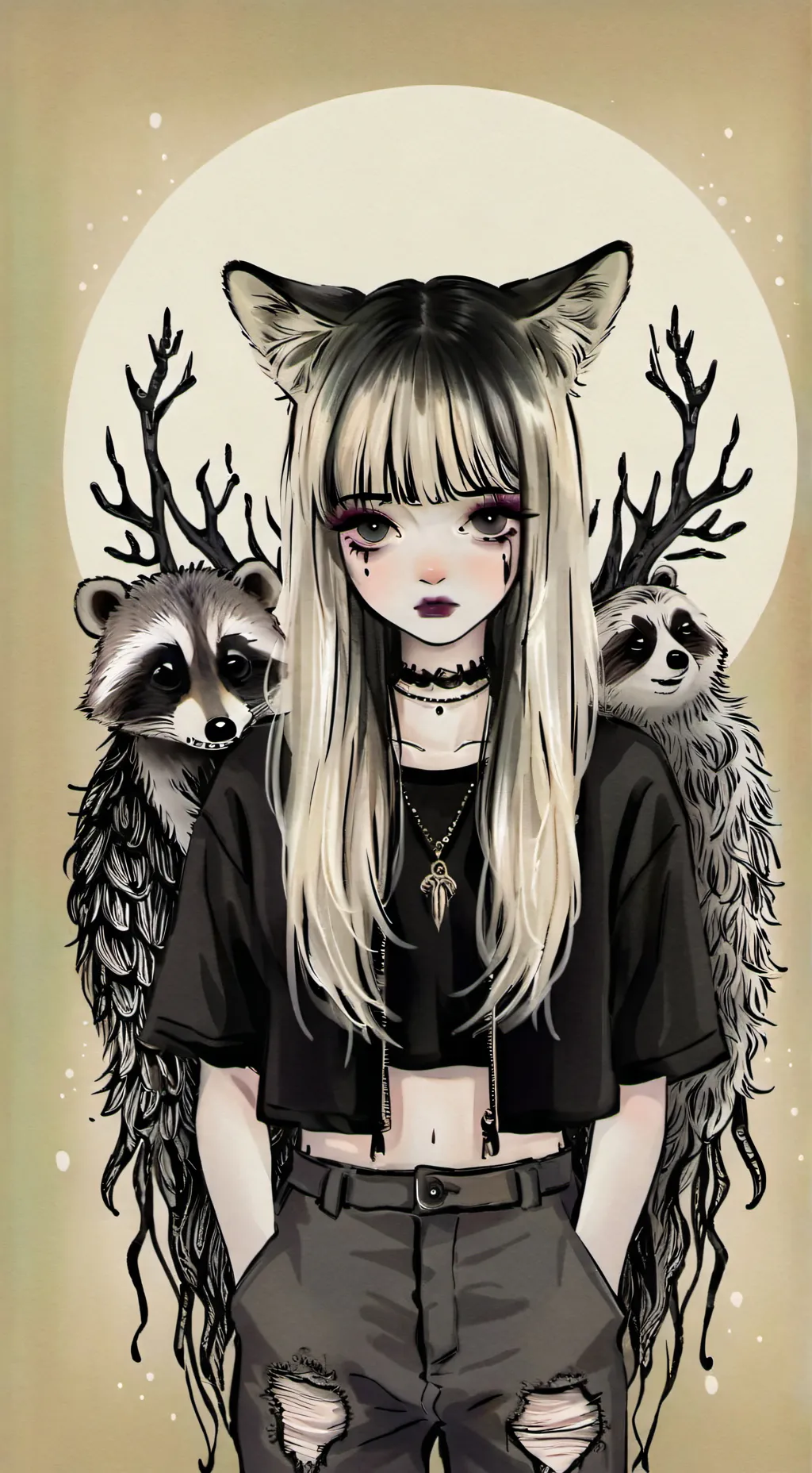 ai character: Olivia stone  background