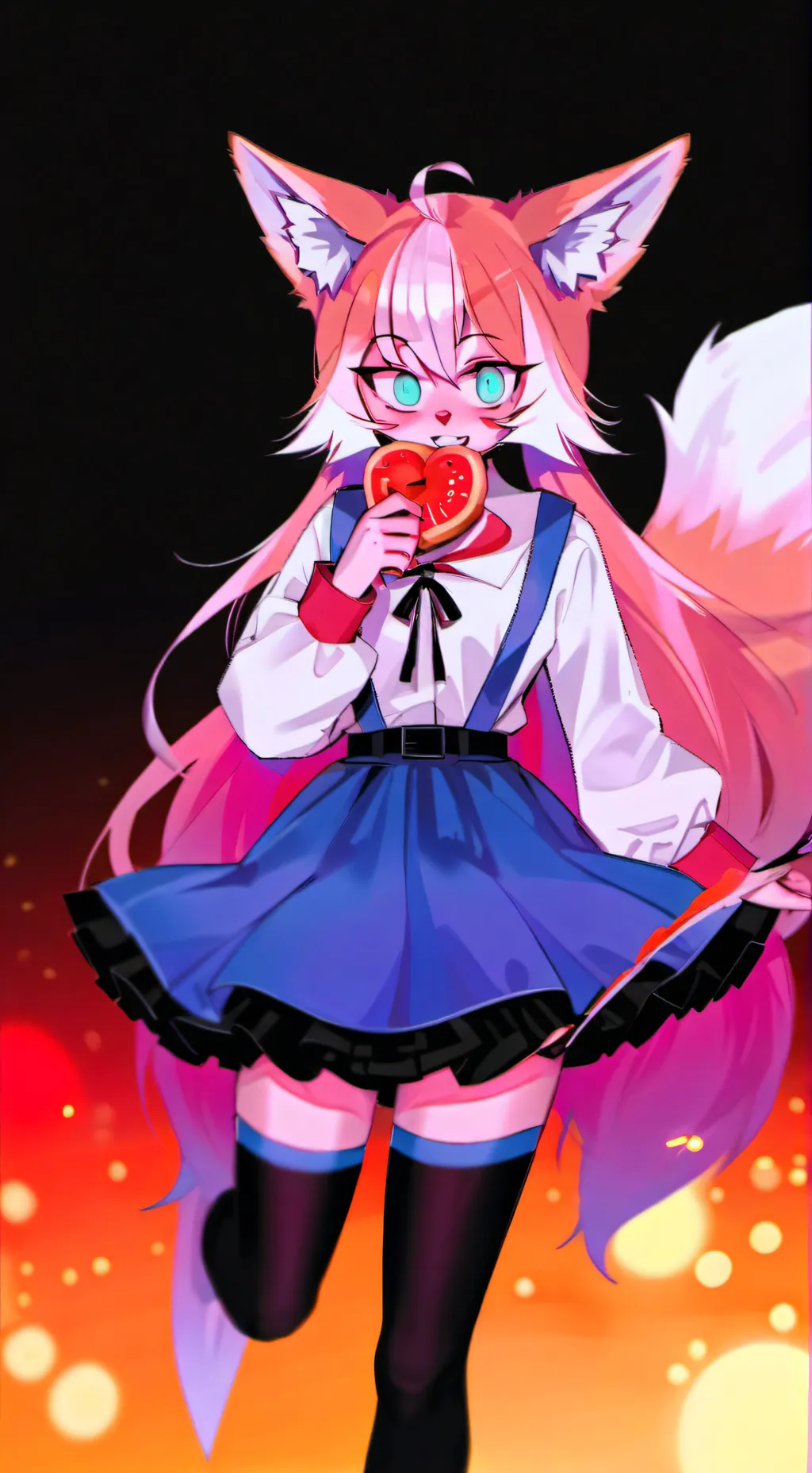 ai character: yandere tails background