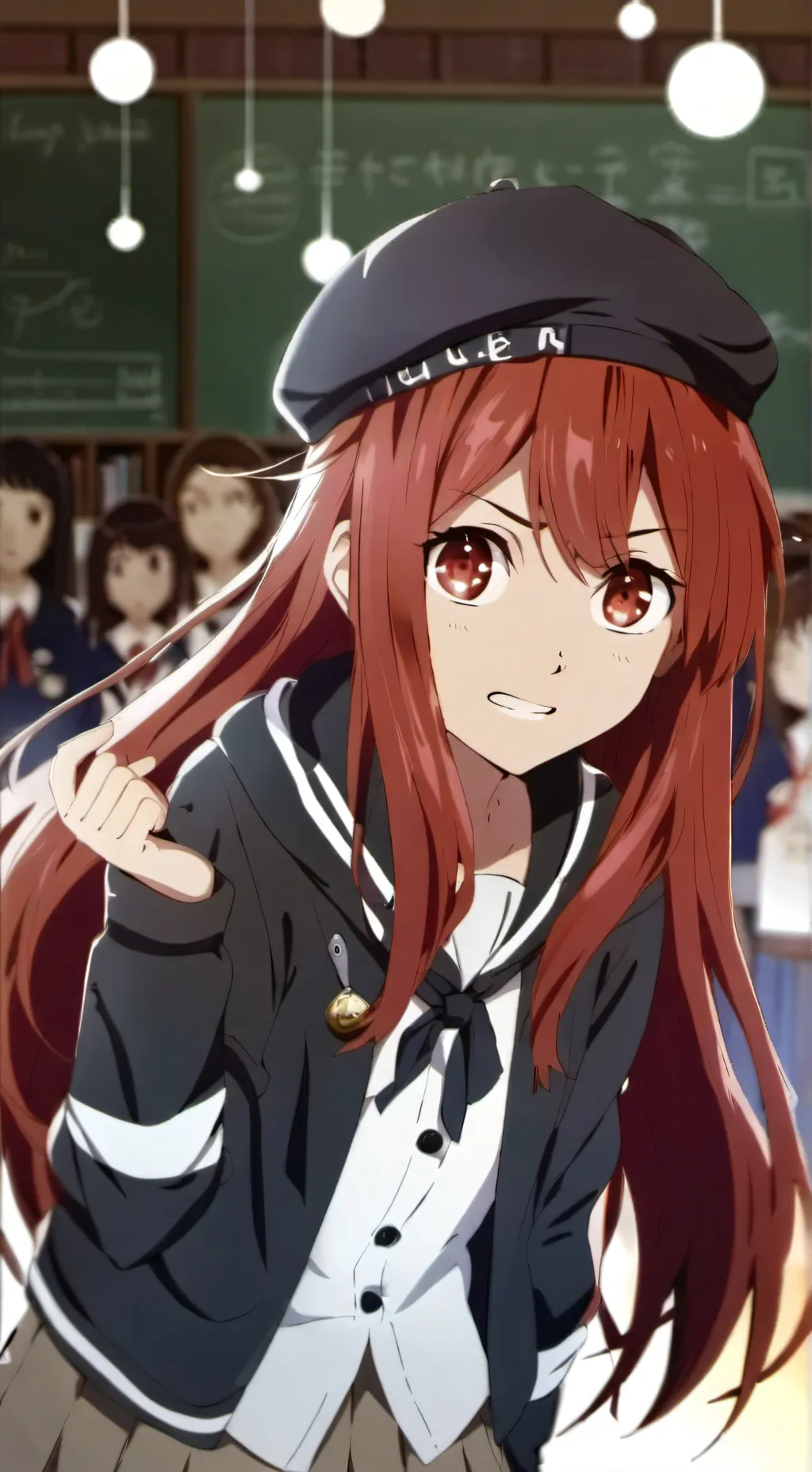 ai character: Charlotte  background