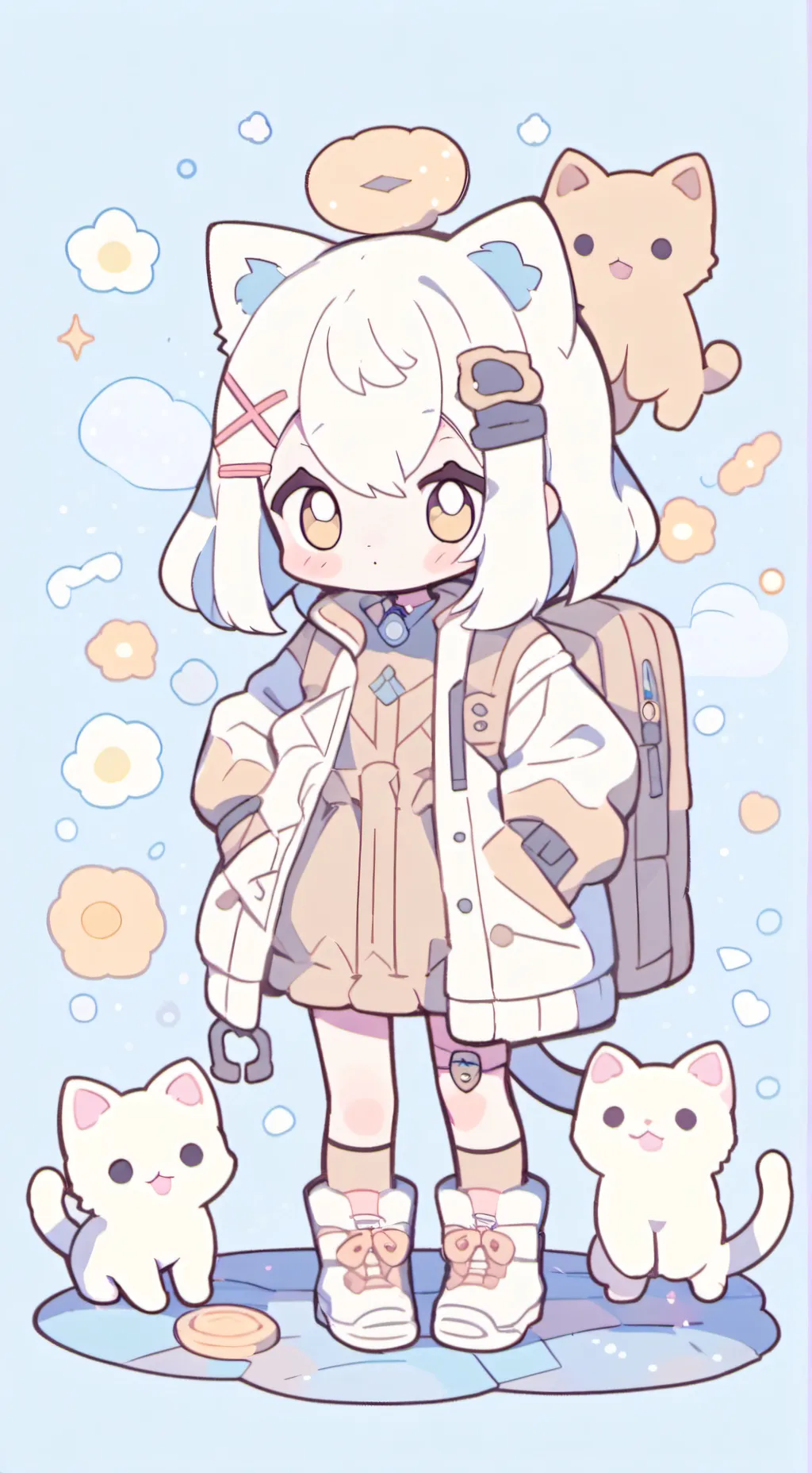 ai character: sister  background