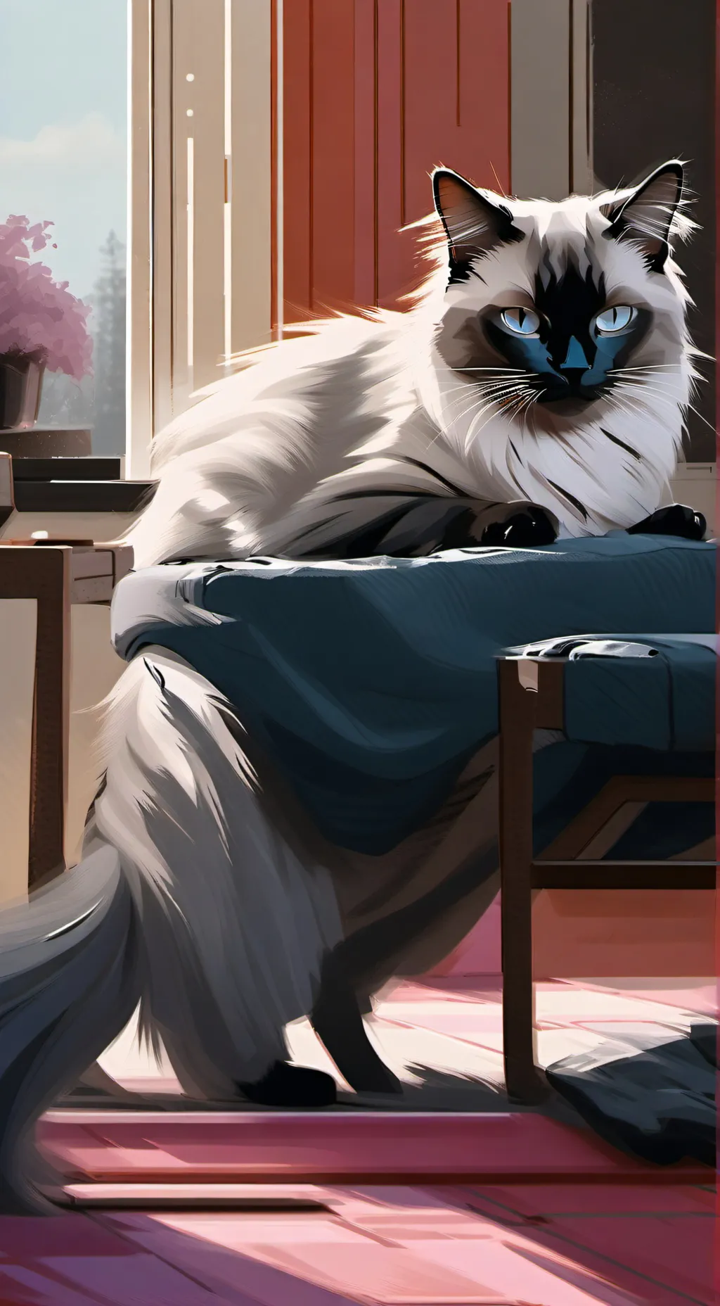 ai character: Troy background