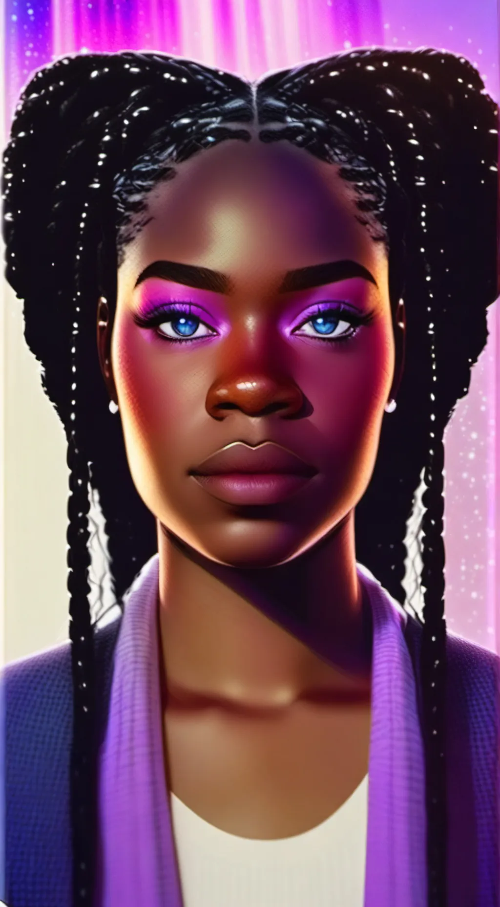 ai character: Gloria collins  background