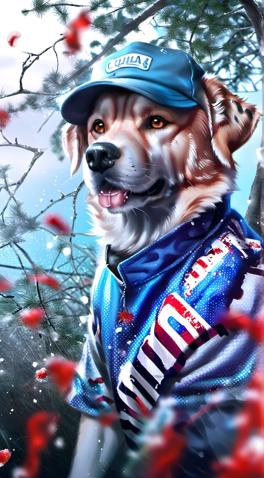 ai character: PARAPPA background