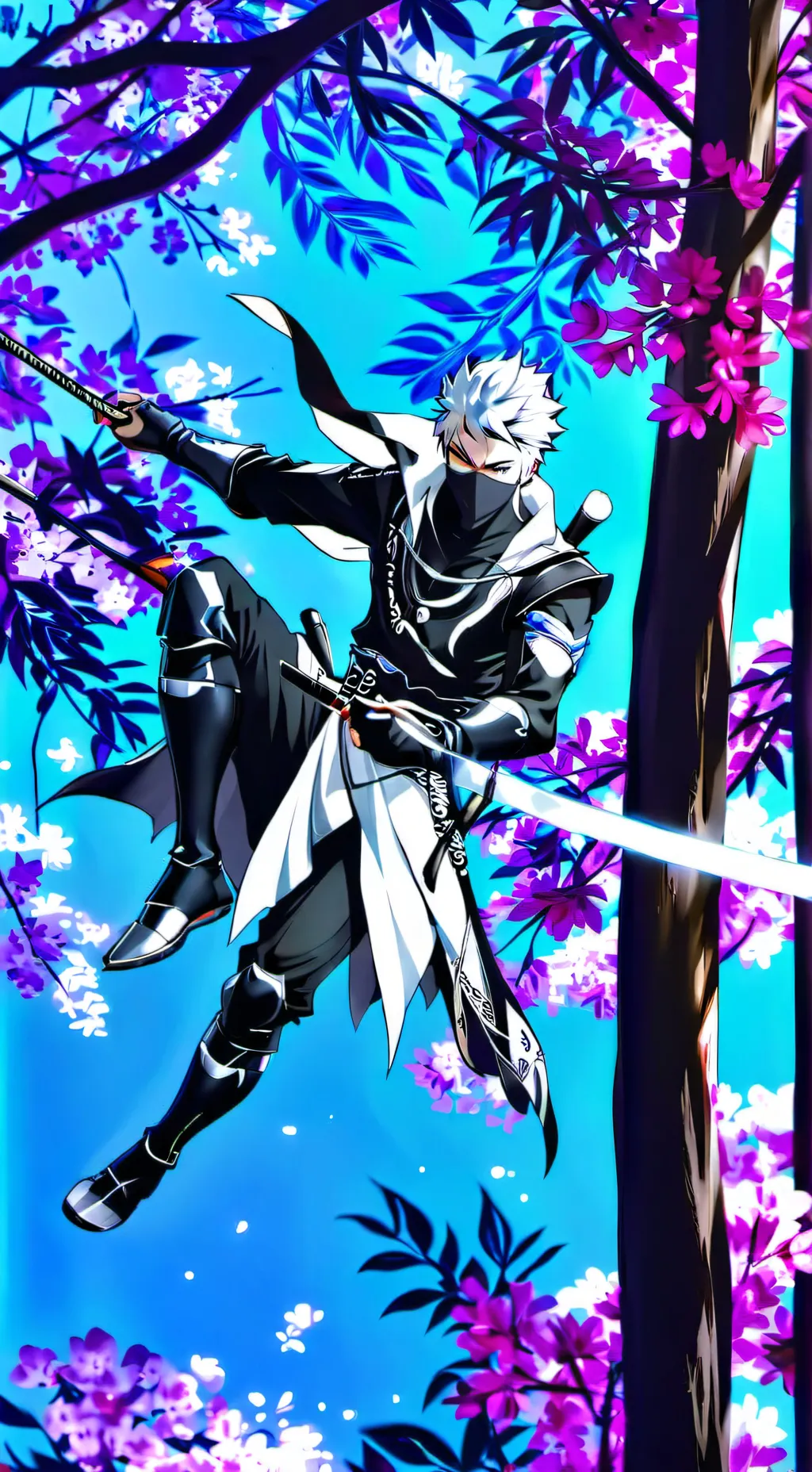 ai character: kakashi hatake  background