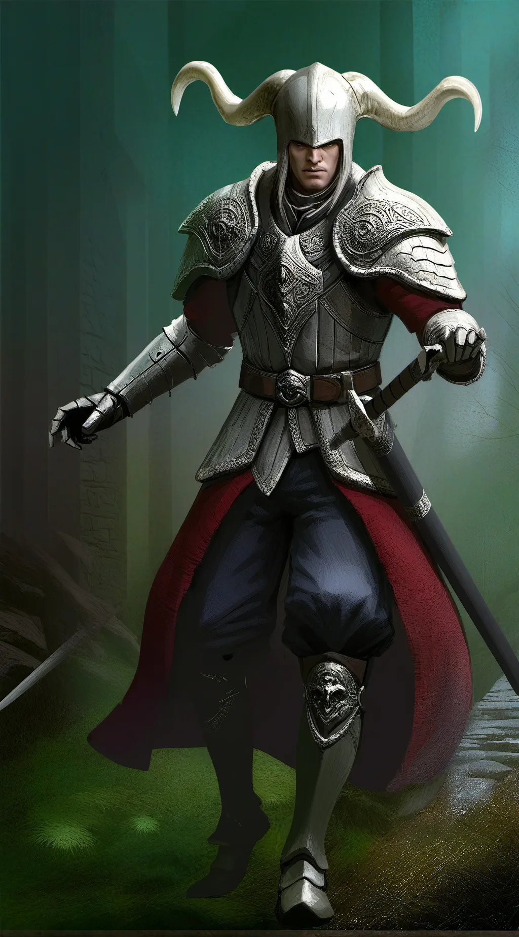 ai character: the king background